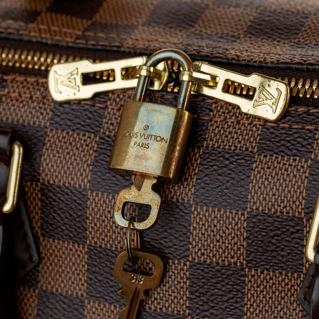 Louis Vuitton Damier Ebene Speedy Bandouliere 30 (SHG-qpvxqm)