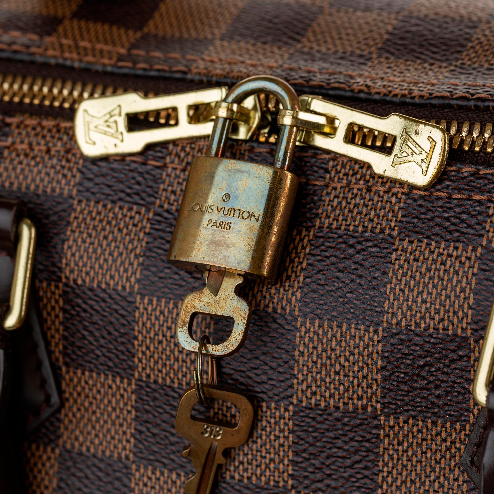 Louis Vuitton Damier Ebene Speedy Bandouliere 30 (SHG-qpvxqm)