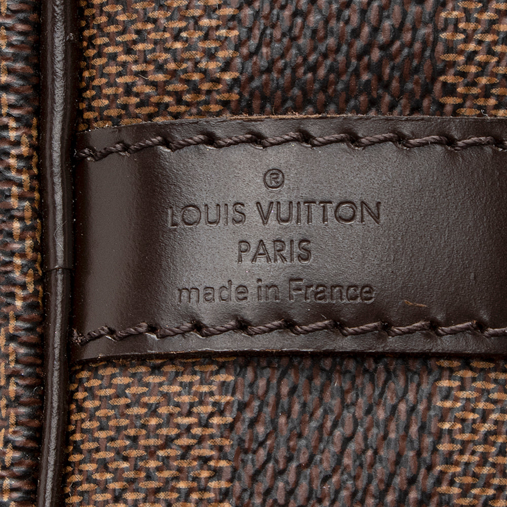 Louis Vuitton Damier Ebene Speedy Bandouliere 35 Satchel (SHF-20751)