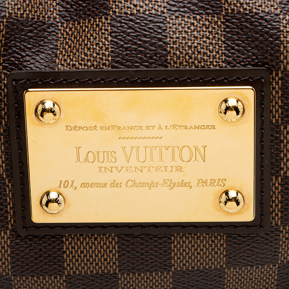 Louis Vuitton Damier Ebene Thames GM Shoulder Bag (SHF-21020)