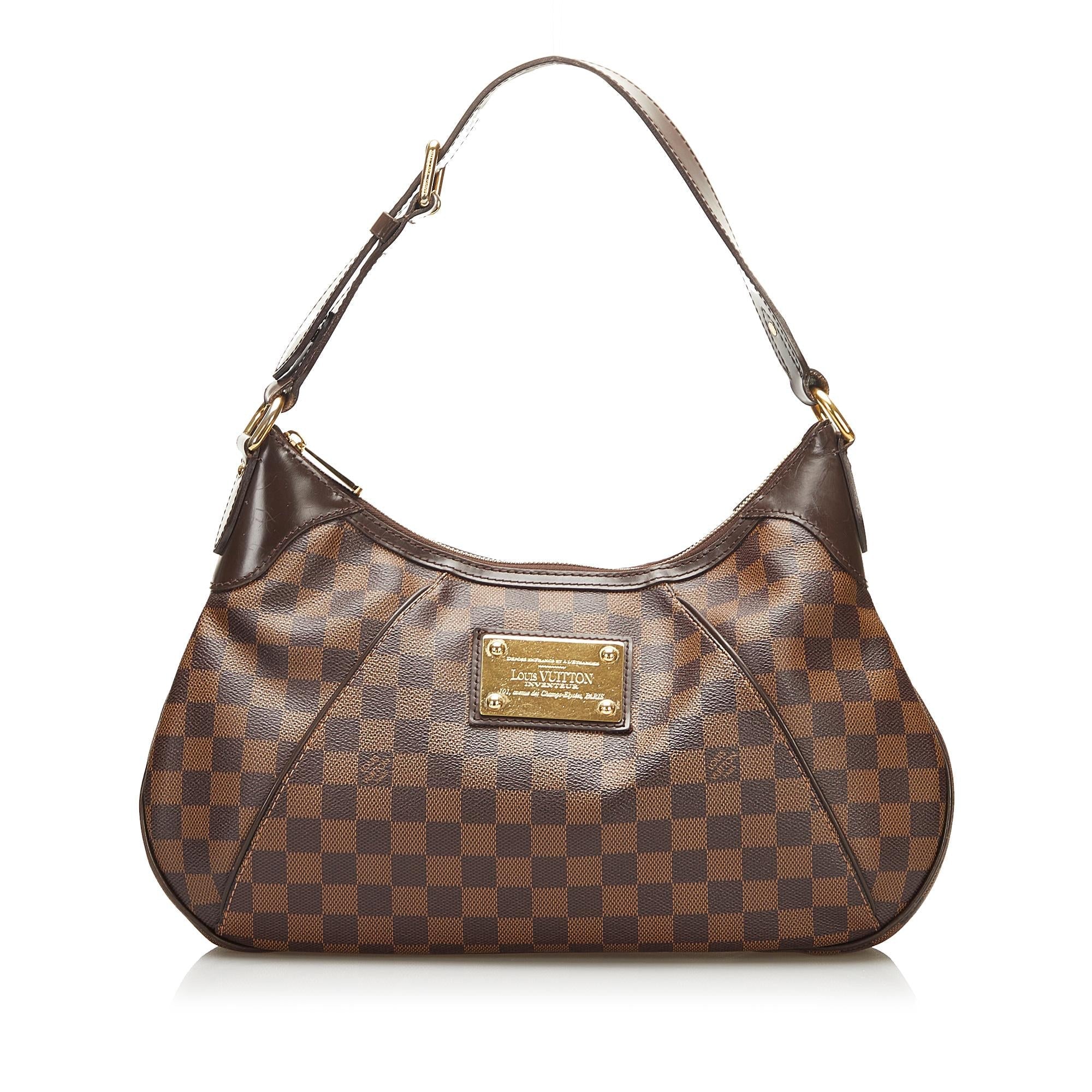 Louis Vuitton Damier Ebene Thames PM (SHG-35326)