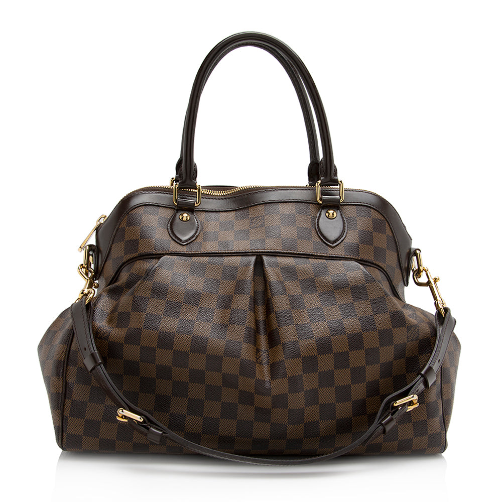 Louis Vuitton Damier Ebene Trevi GM Satchel (SHF-21601)