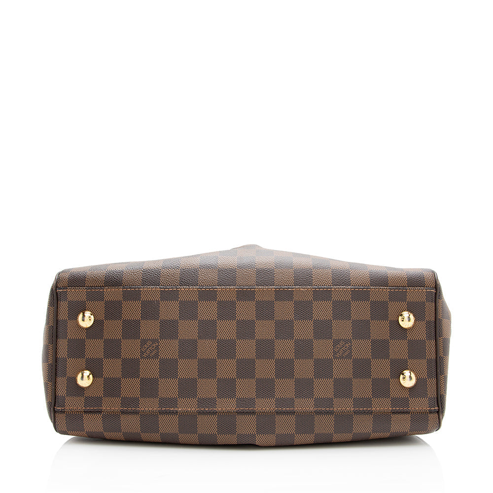 Louis Vuitton Damier Ebene Trevi PM Satchel (SHF-19000)
