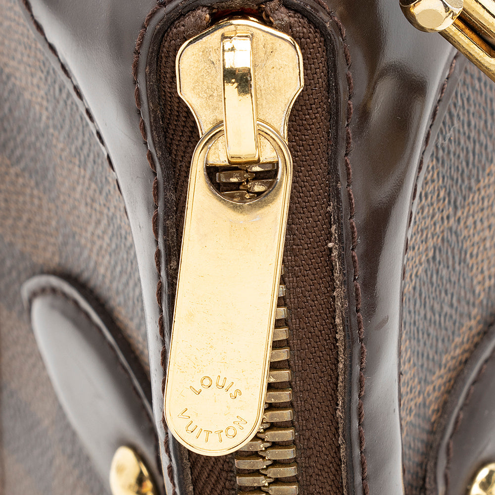 Louis Vuitton Damier Ebene Trevi PM Satchel (SHF-19000)