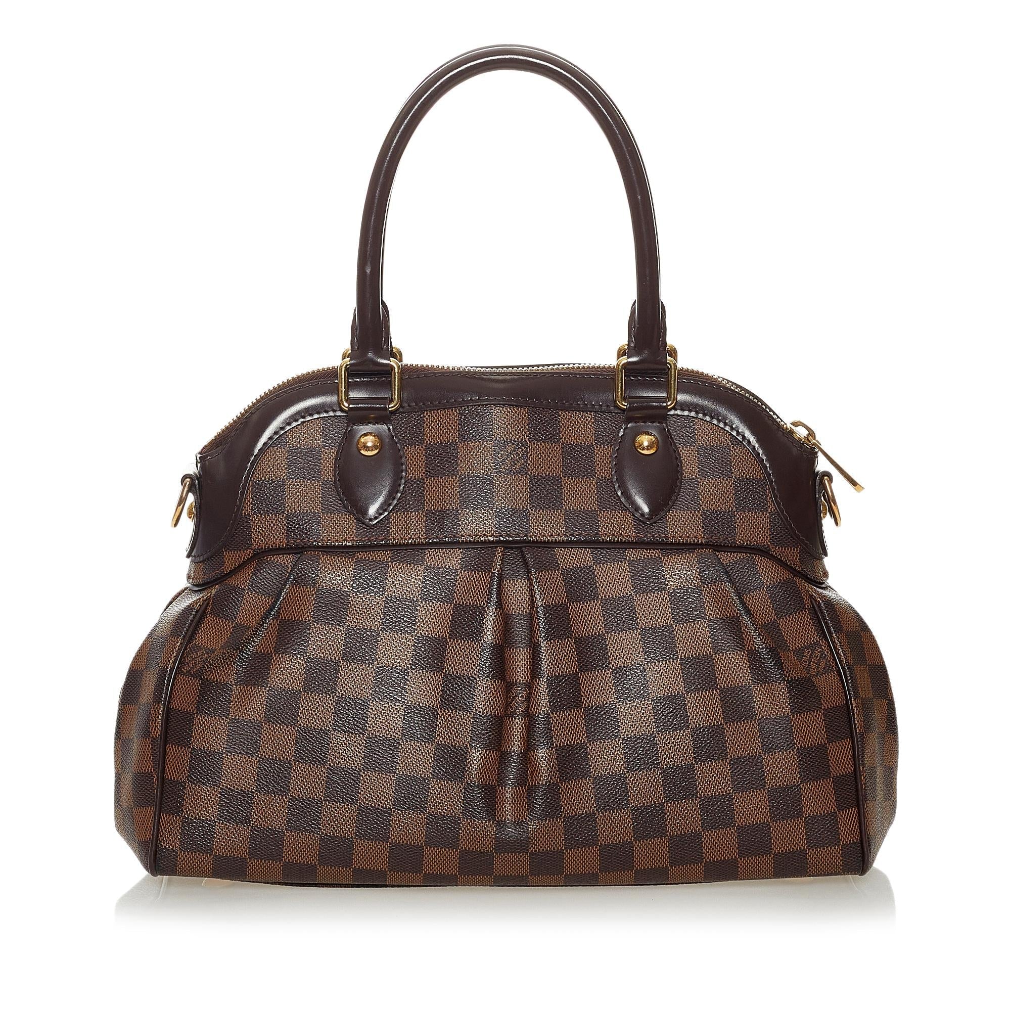 Louis Vuitton Damier Ebene Trevi PM (SHG-31141)
