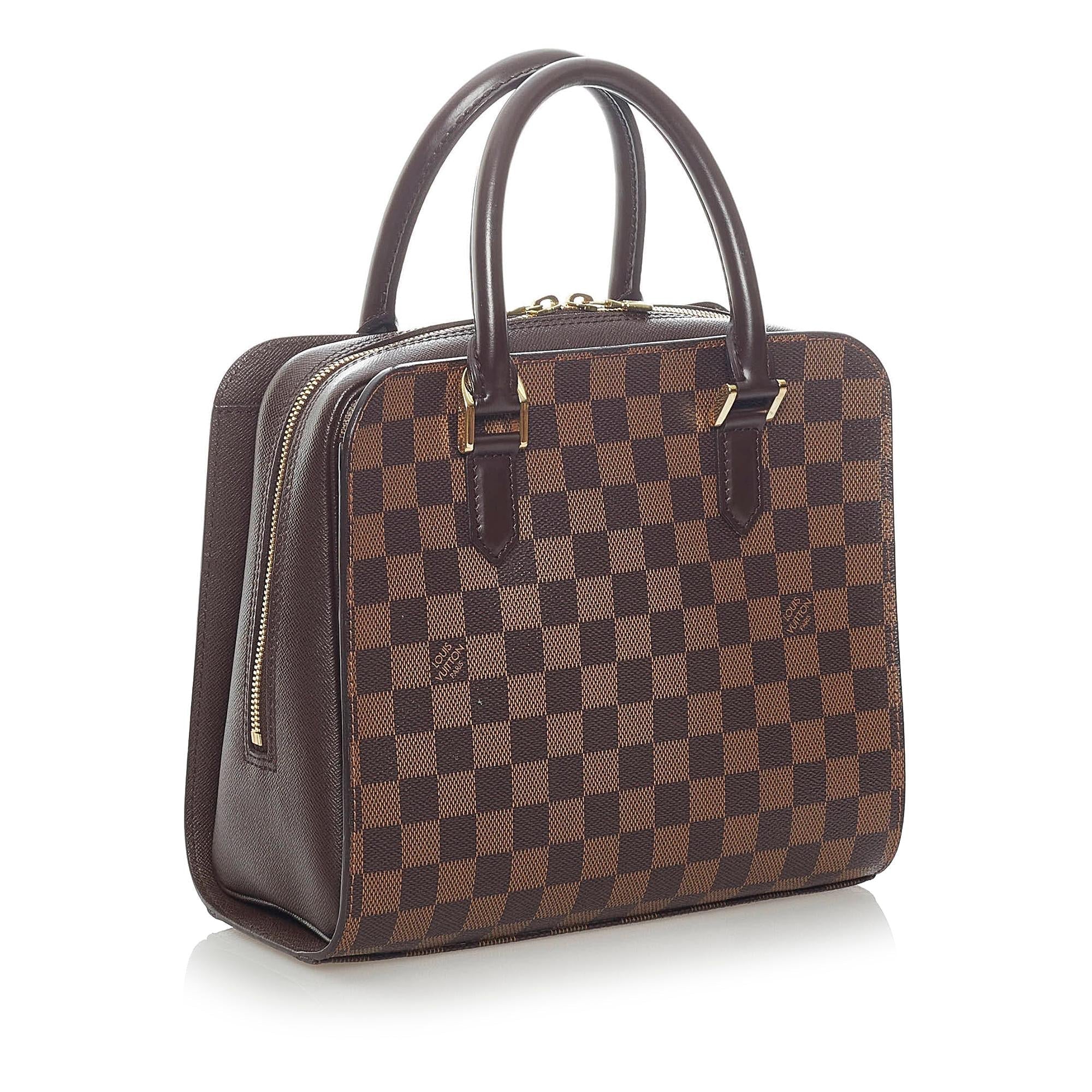 Louis Vuitton Damier Ebene Triana (SHG-33569)