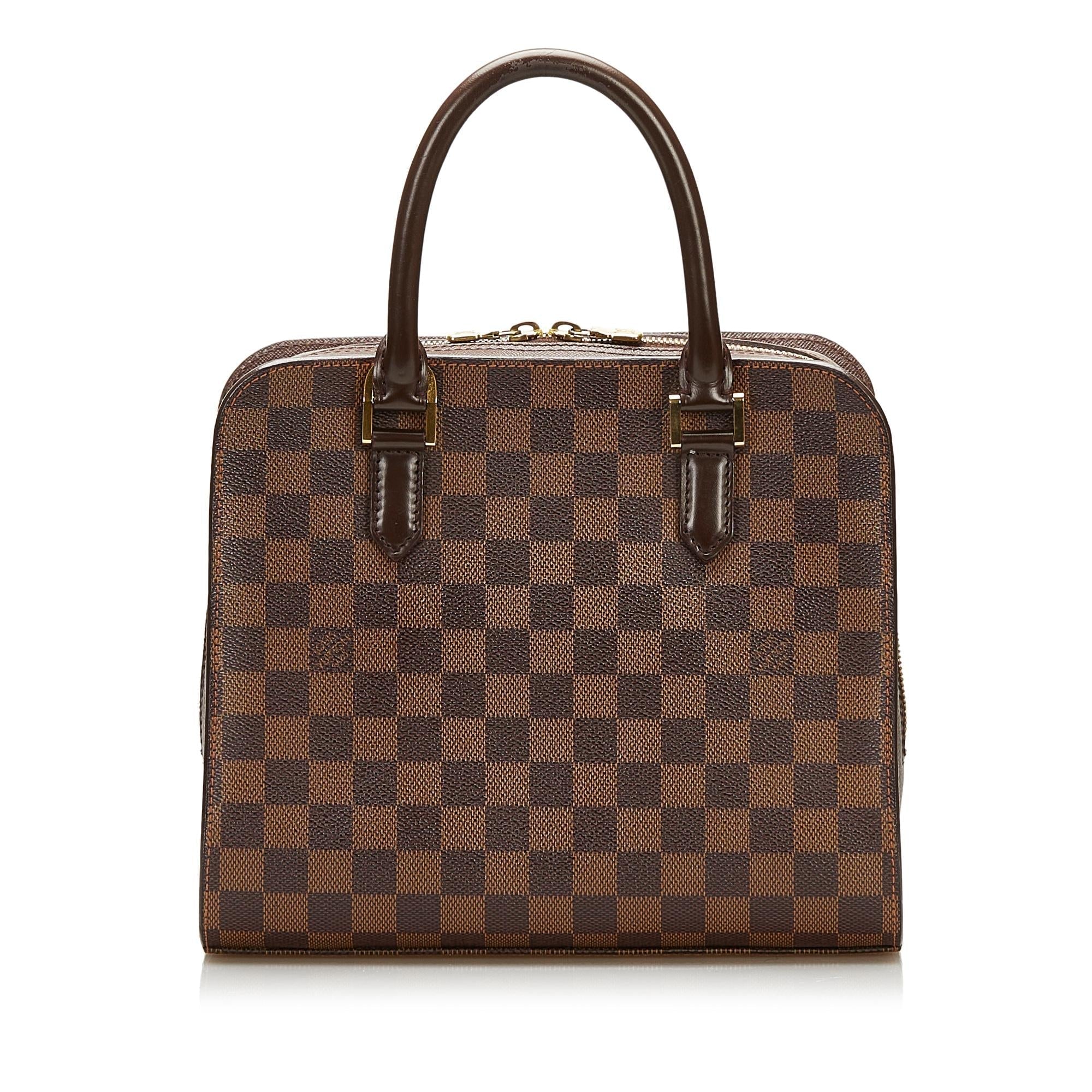 Louis Vuitton Damier Ebene Triana (SHG-35380)
