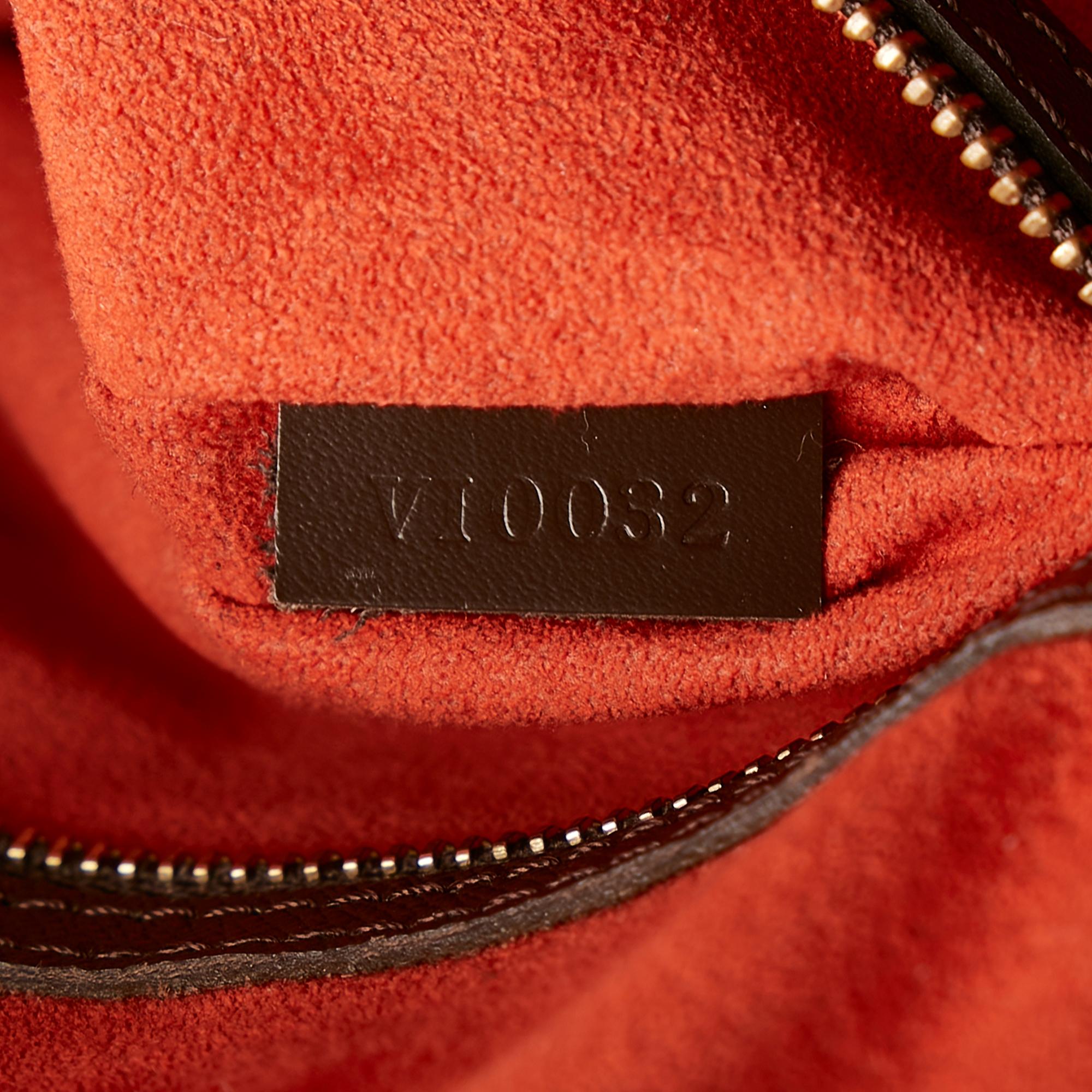 Louis Vuitton Damier Ebene Triana (SHG-35380)
