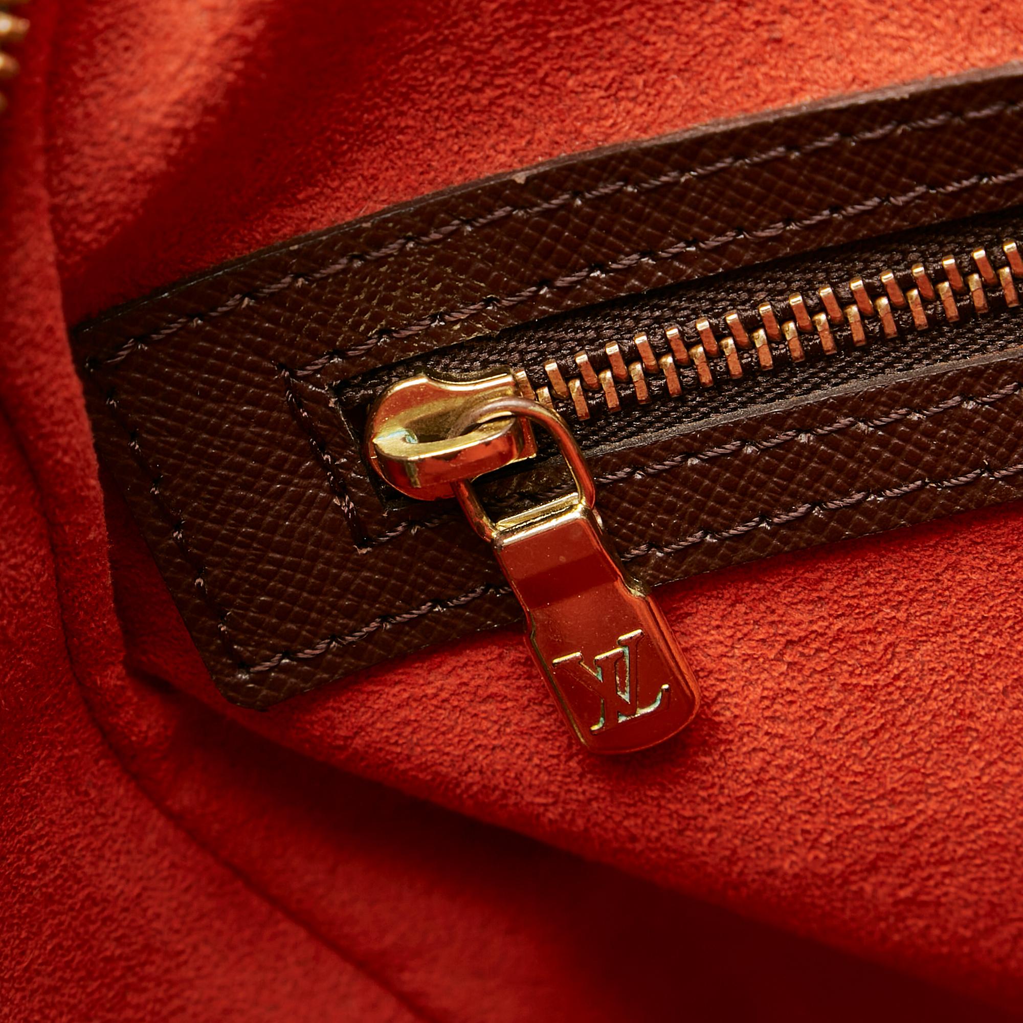 Louis Vuitton Damier Ebene Triana (SHG-35380)