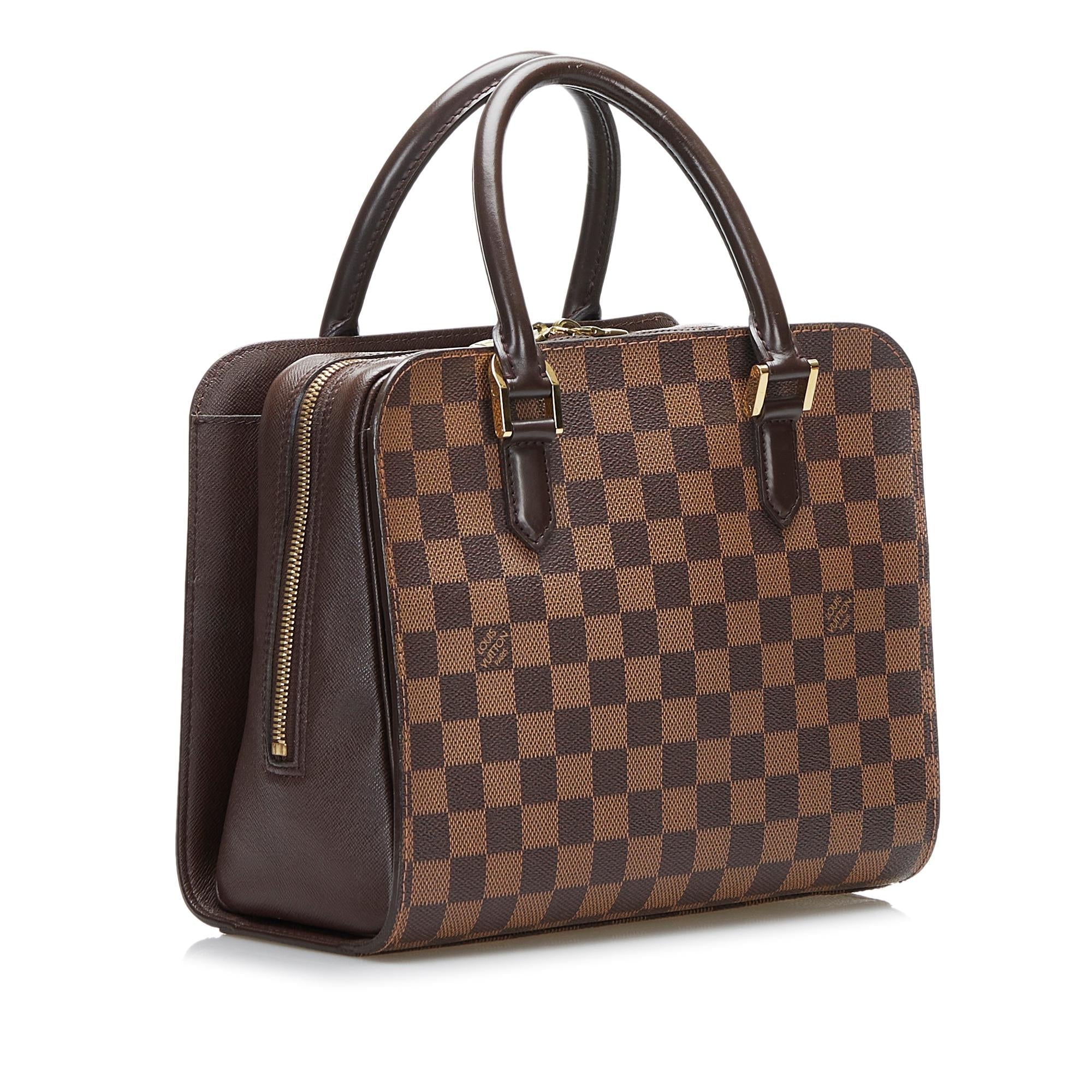Louis Vuitton Damier Ebene Triana (SHG-37838)