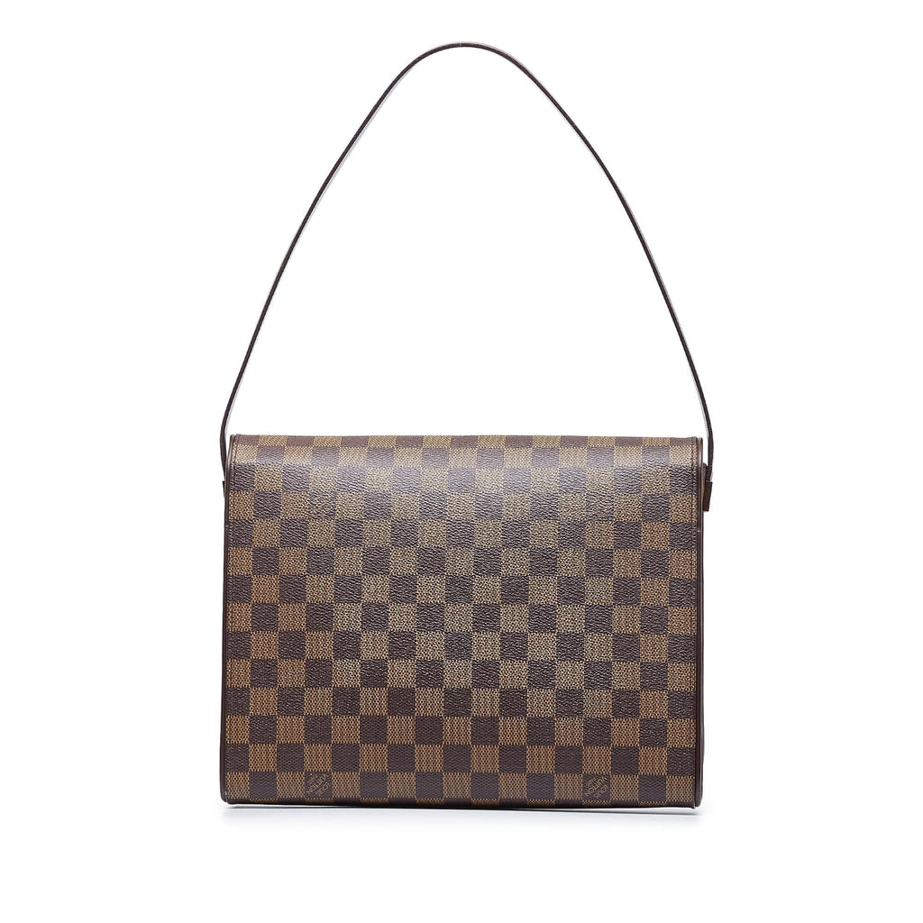 Louis Vuitton Damier Ebene Tribeca Carre (SHG-0I5RII)