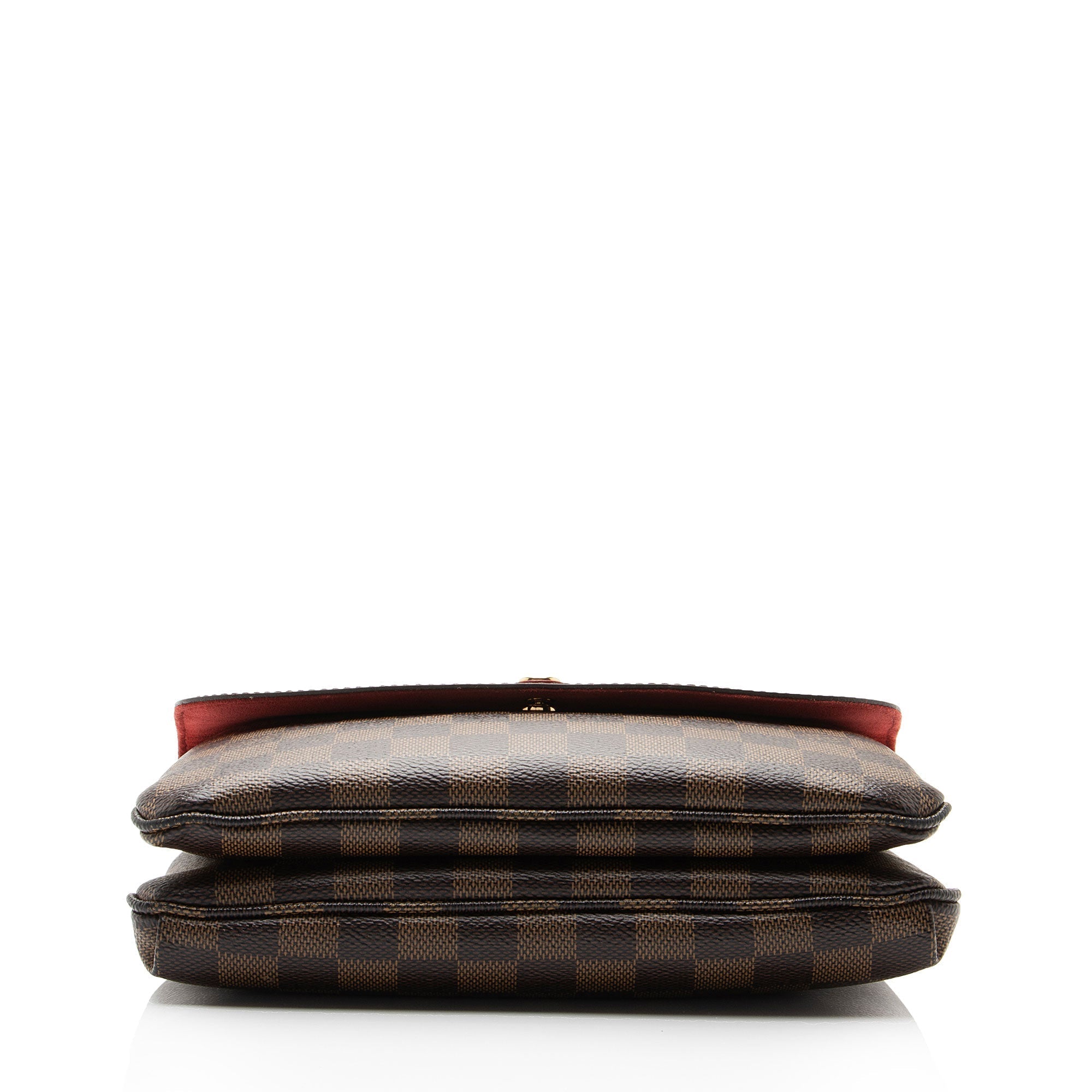 Louis Vuitton Damier Ebene Twice Shoulder Bag (SHF-zW9Acm)