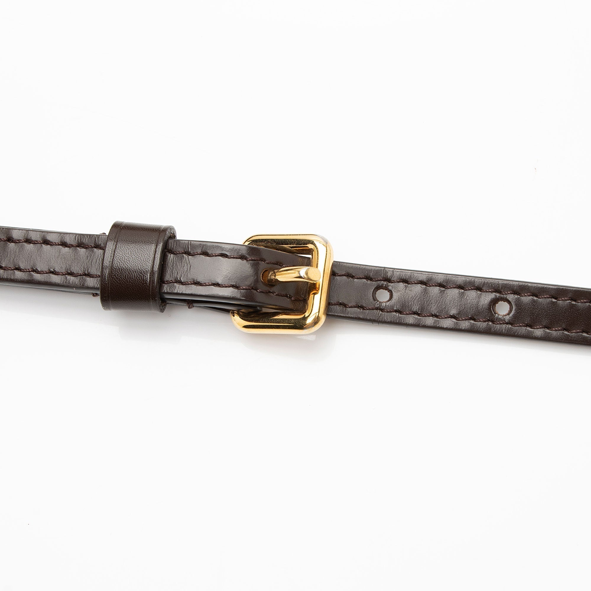 Louis Vuitton Damier Ebene Twice Shoulder Bag (SHF-zW9Acm)