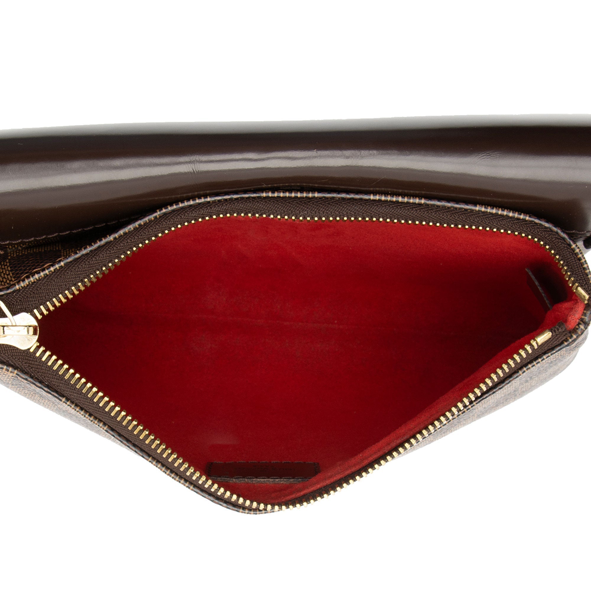 Louis Vuitton Damier Ebene Twice Shoulder Bag (SHF-zW9Acm)