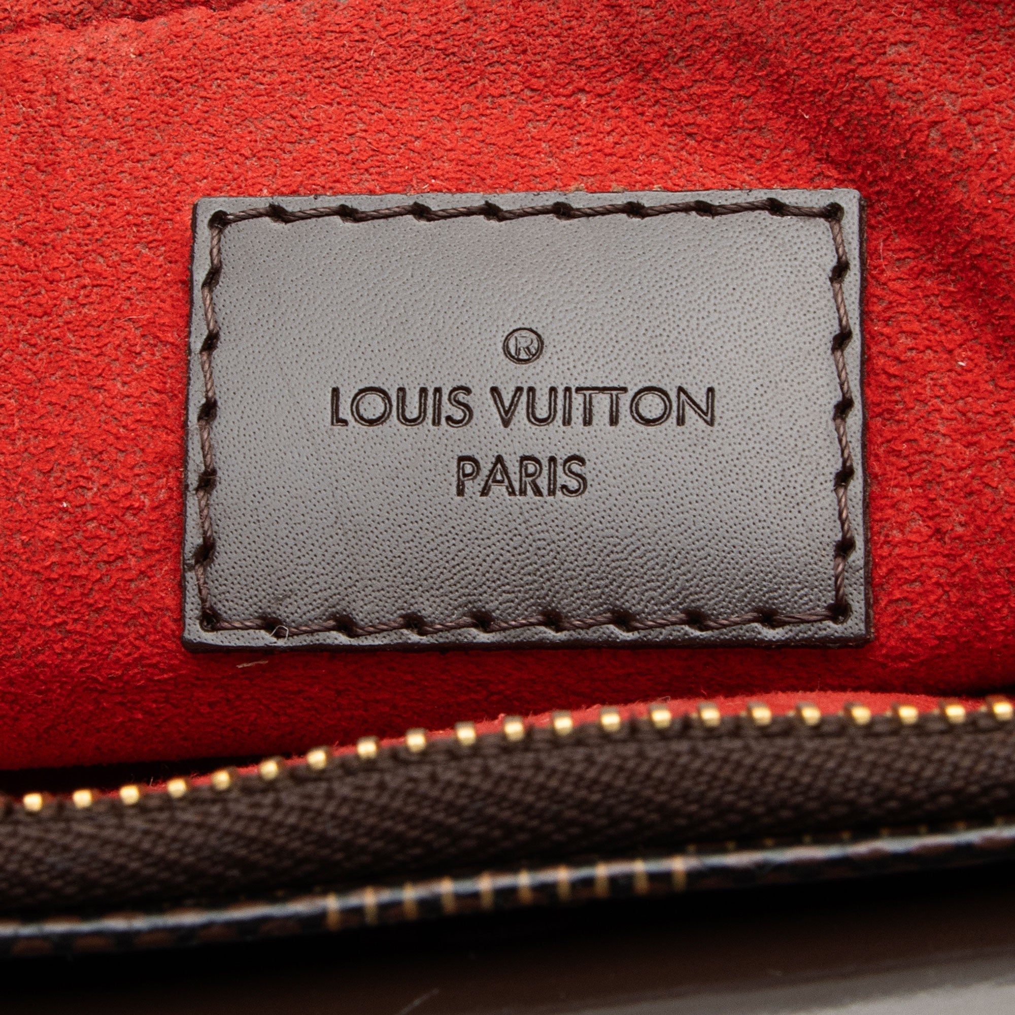 Louis Vuitton Damier Ebene Twice Shoulder Bag (SHF-zW9Acm)