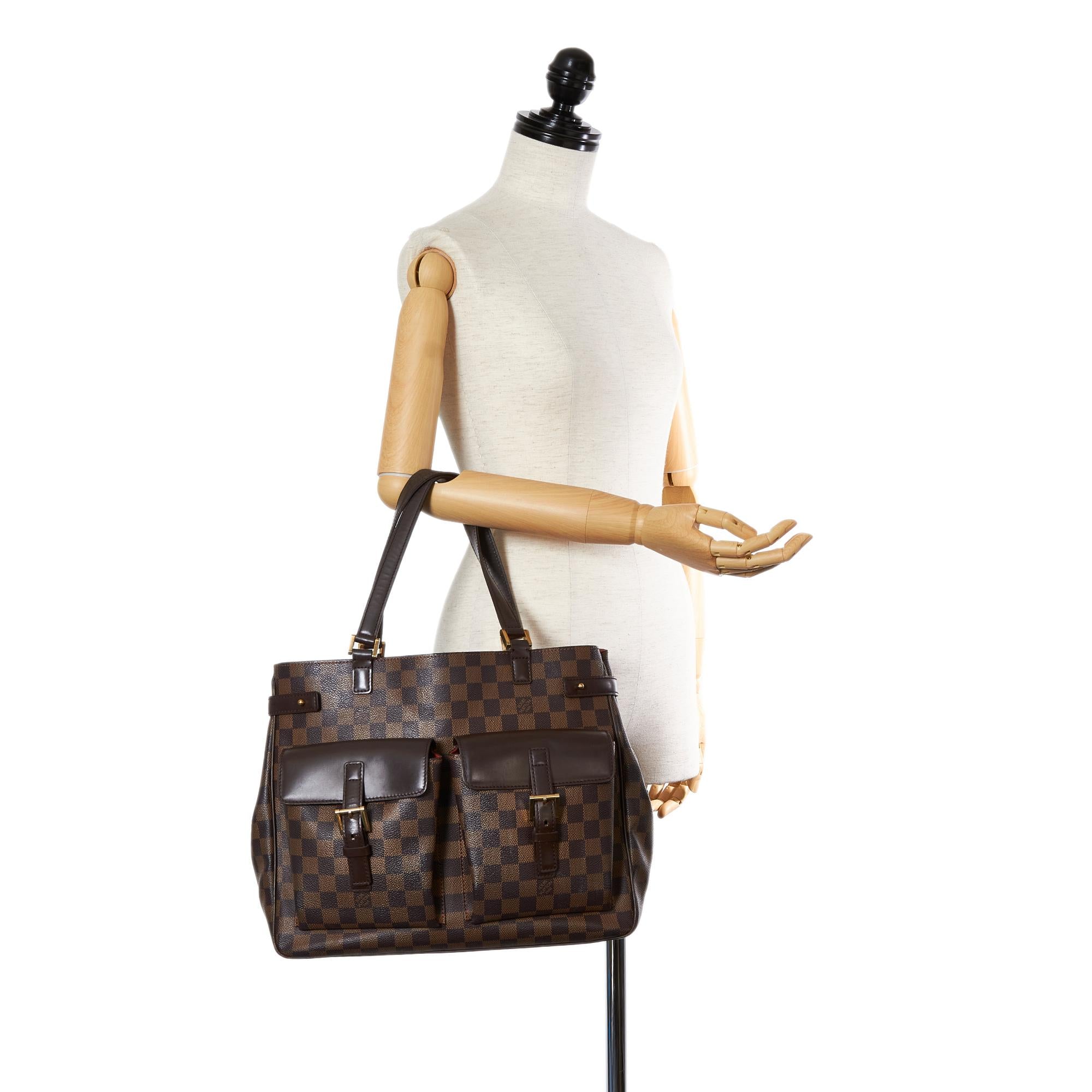 Louis Vuitton Damier Ebene Uzes (SHG-32498)