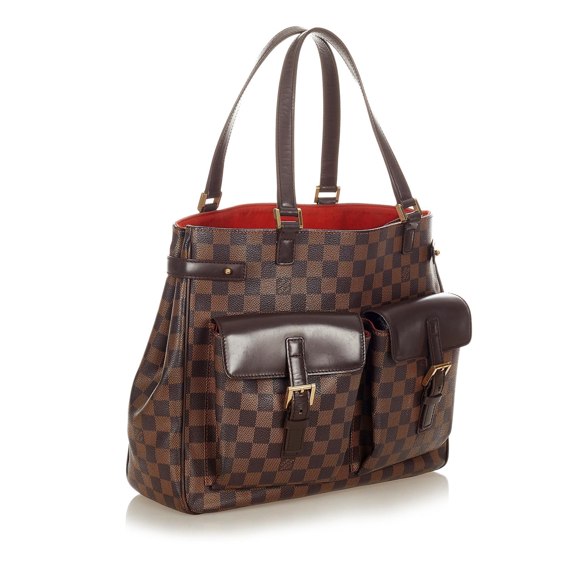 Louis Vuitton Damier Ebene Uzes (SHG-32498)