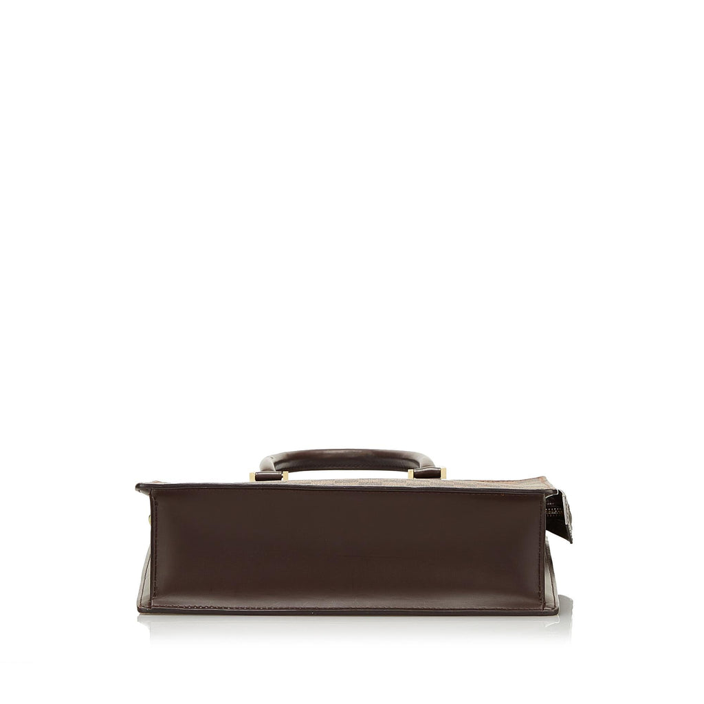 Louis Vuitton Damier Ebene Venice Sac Plat (SHG-36001)