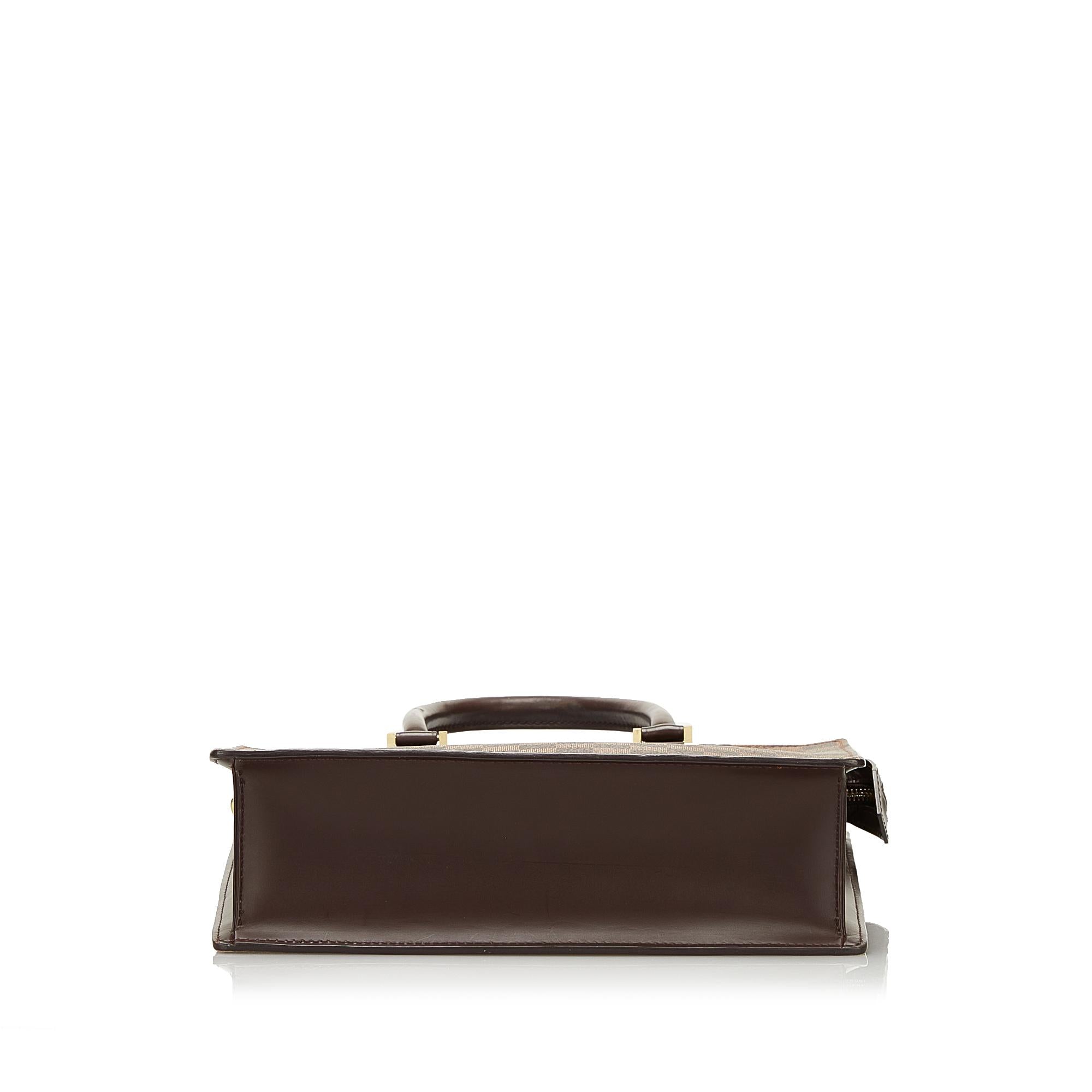 Louis Vuitton Damier Ebene Venice Sac Plat (SHG-36001)