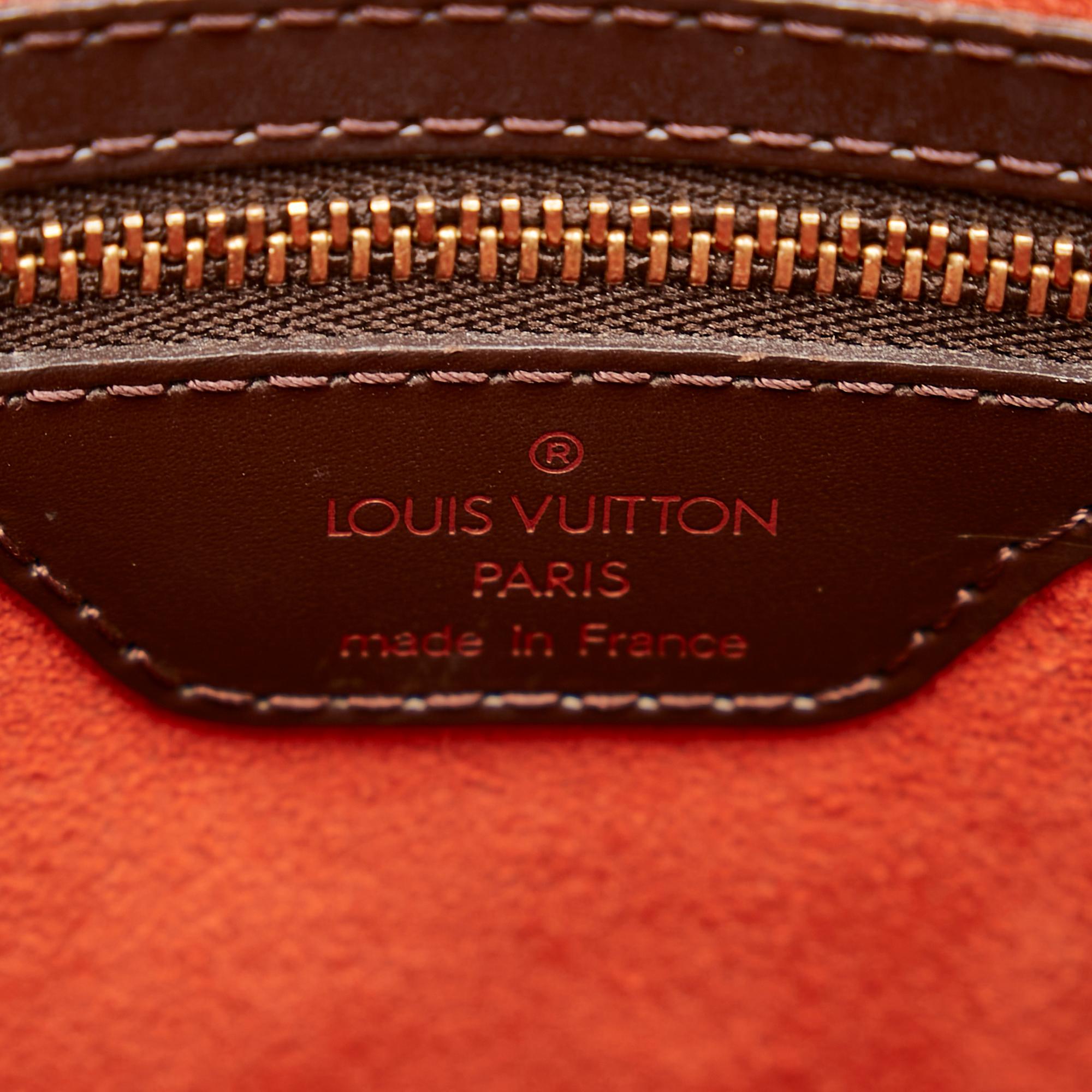 Louis Vuitton Damier Ebene Venice Sac Plat (SHG-36001)