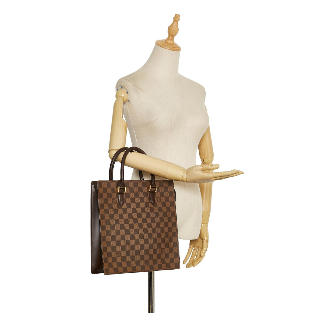 Louis Vuitton Damier Ebene Venice Sac Plat (SHG-36001)