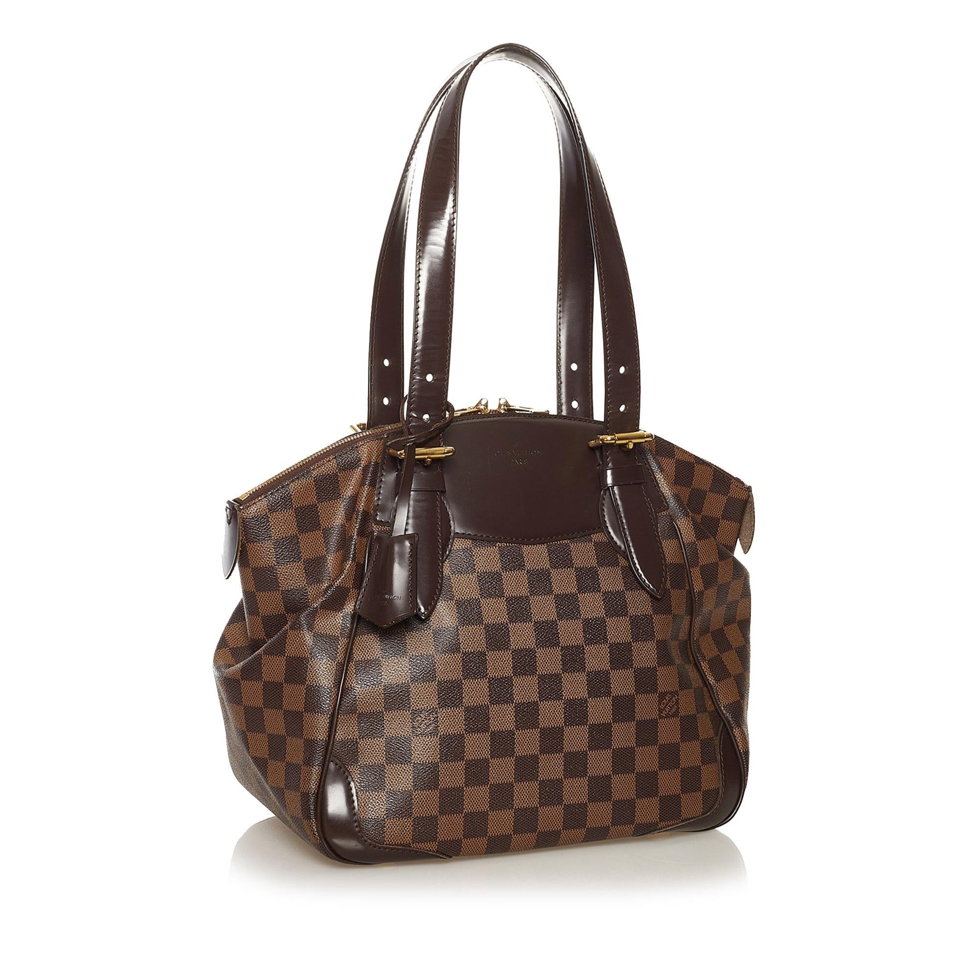 Louis Vuitton Damier Ebene Verona MM (SHG-37295)