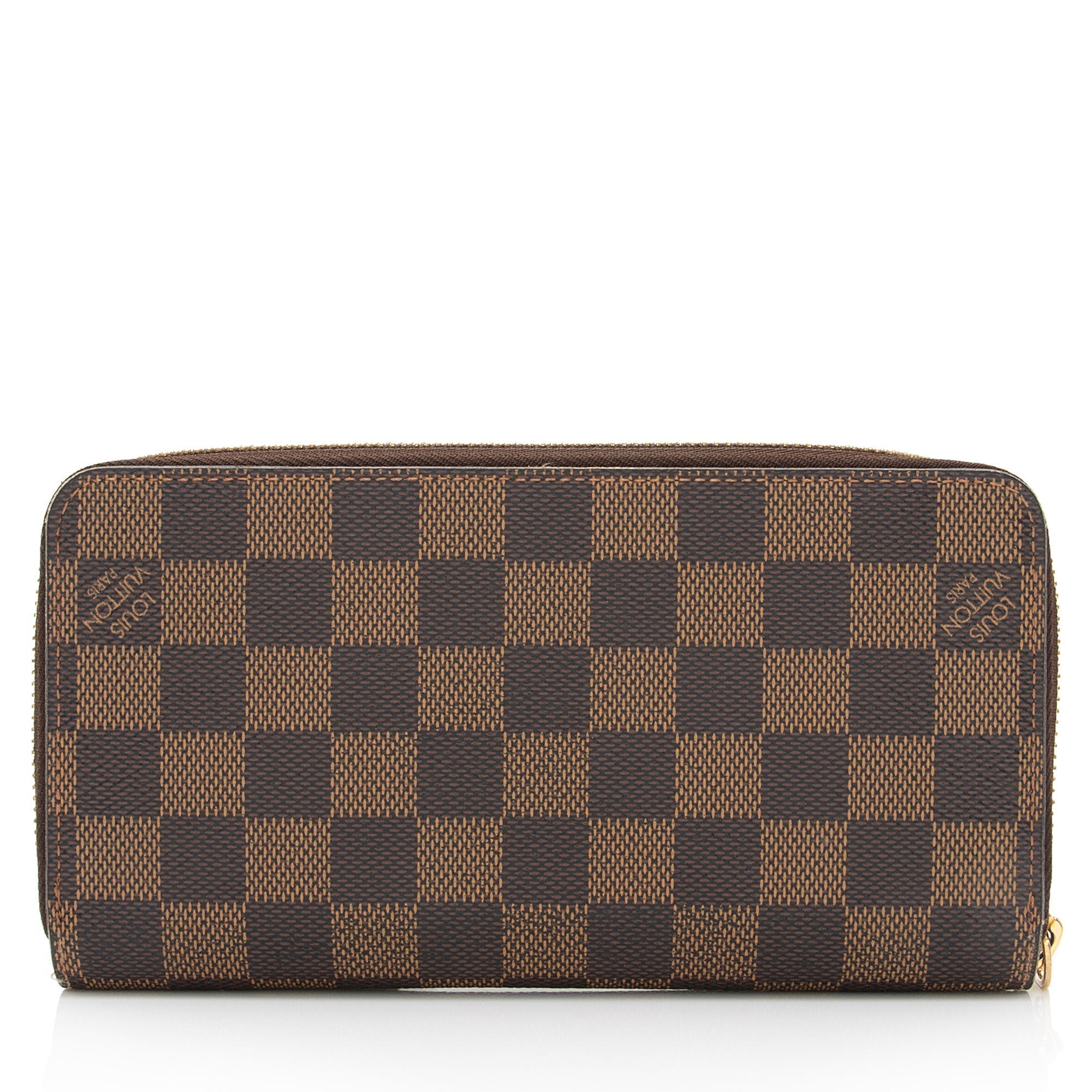 Louis Vuitton Damier Ebene Zippy Wallet (SHF-6R2ow5)