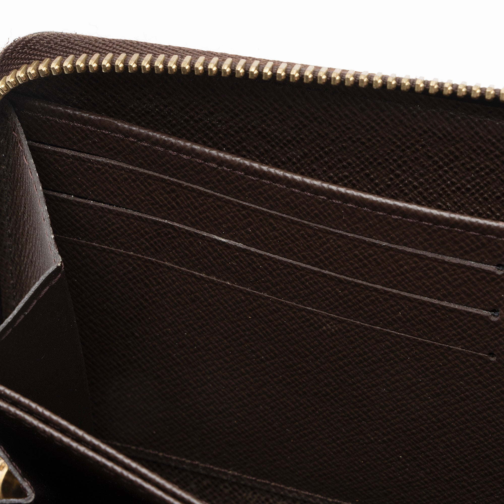 Louis Vuitton Damier Ebene Zippy Wallet (SHF-6R2ow5)