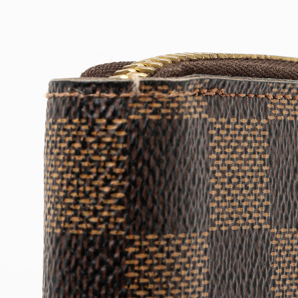 Louis Vuitton Damier Ebene Zippy Wallet (SHF-6R2ow5)