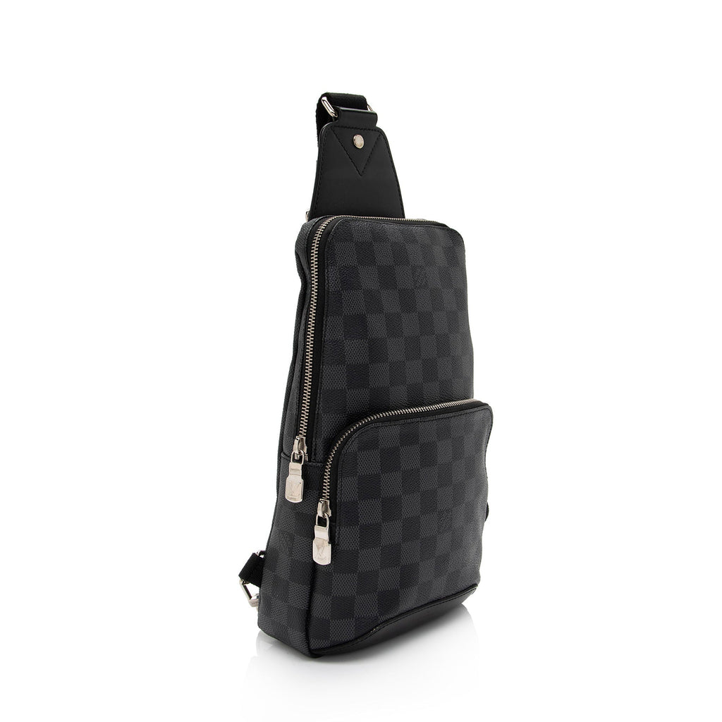 Louis Vuitton Damier Graphite Avenue Sling Bag (SHF-7drw4x)