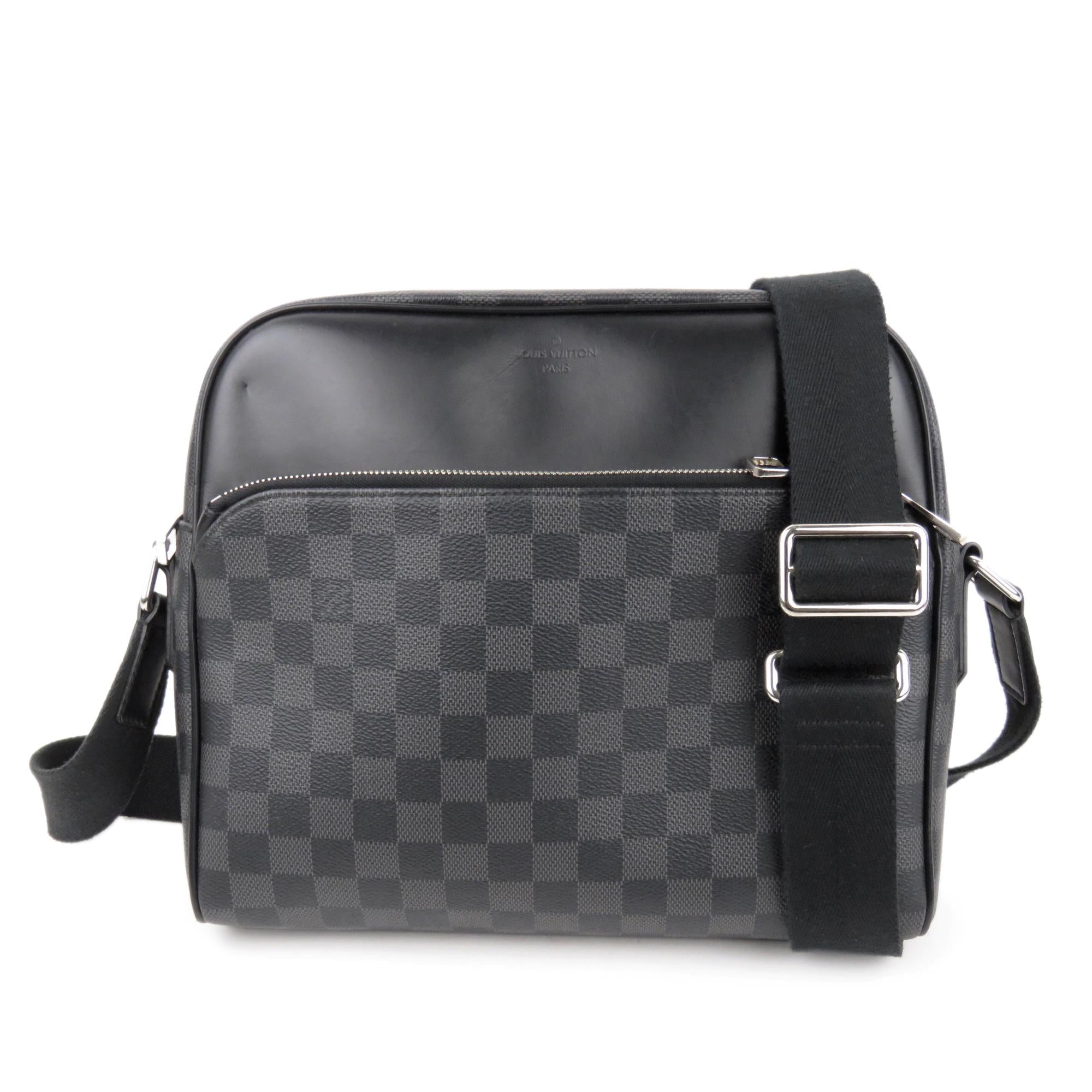 Louis Vuitton Damier Graphite Dayton Reporter MM (SHG-25025)