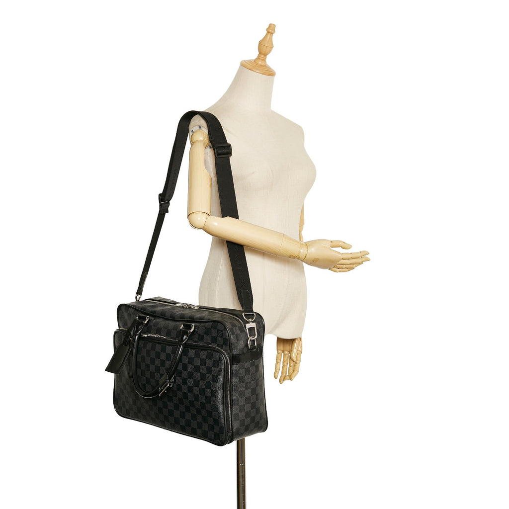 Louis Vuitton Damier Graphite Icare (SHG-DgXGUo)