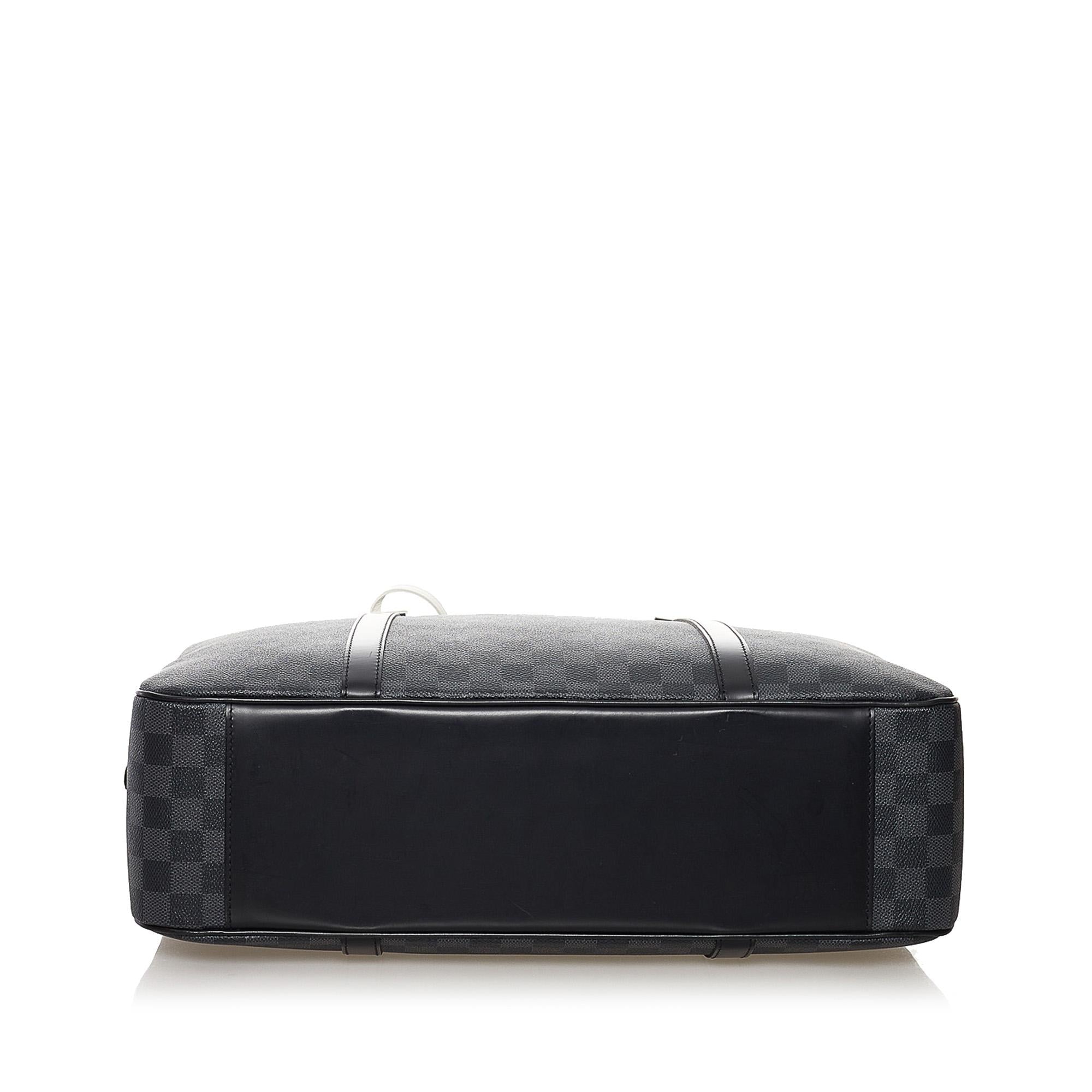 Louis Vuitton Damier Graphite Jorn (SHG-34322)