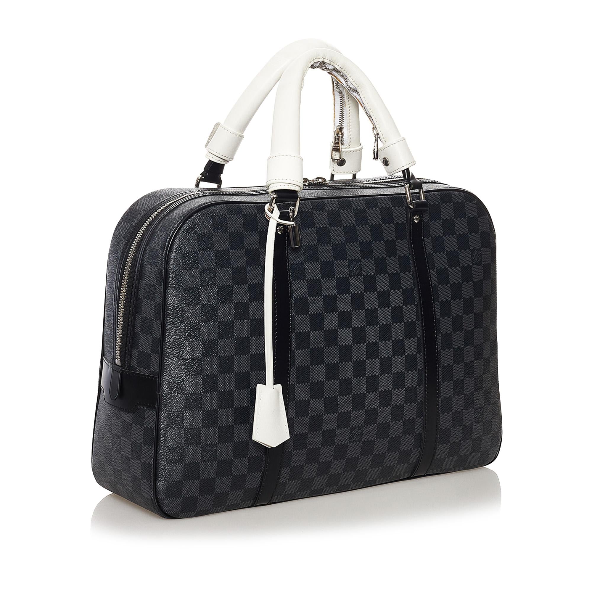 Louis Vuitton Damier Graphite Jorn (SHG-34322)