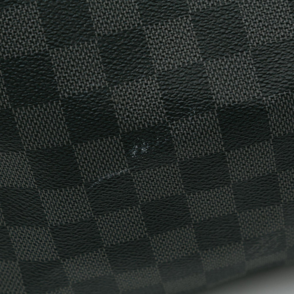 Louis Vuitton Damier Graphite Keepall Bandouliere 55 (SHG-xrkvxr)