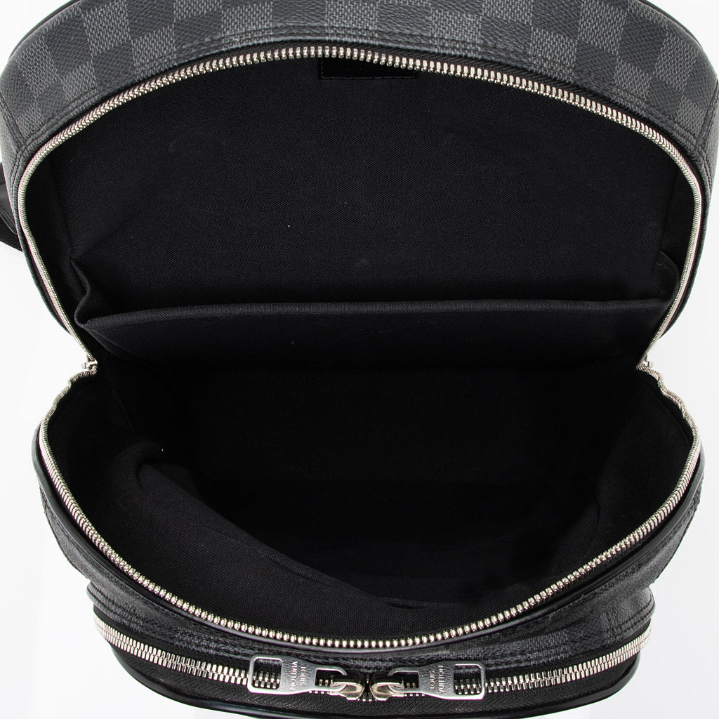 Louis Vuitton Damier Graphite Michael Backpack (SHF-23611)