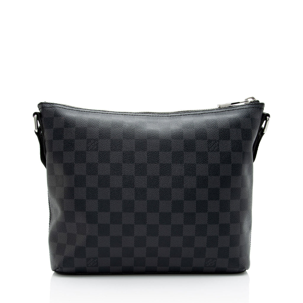Louis Vuitton Damier Graphite Mick PM Shoulder Bag (SHF-qt5YT5)