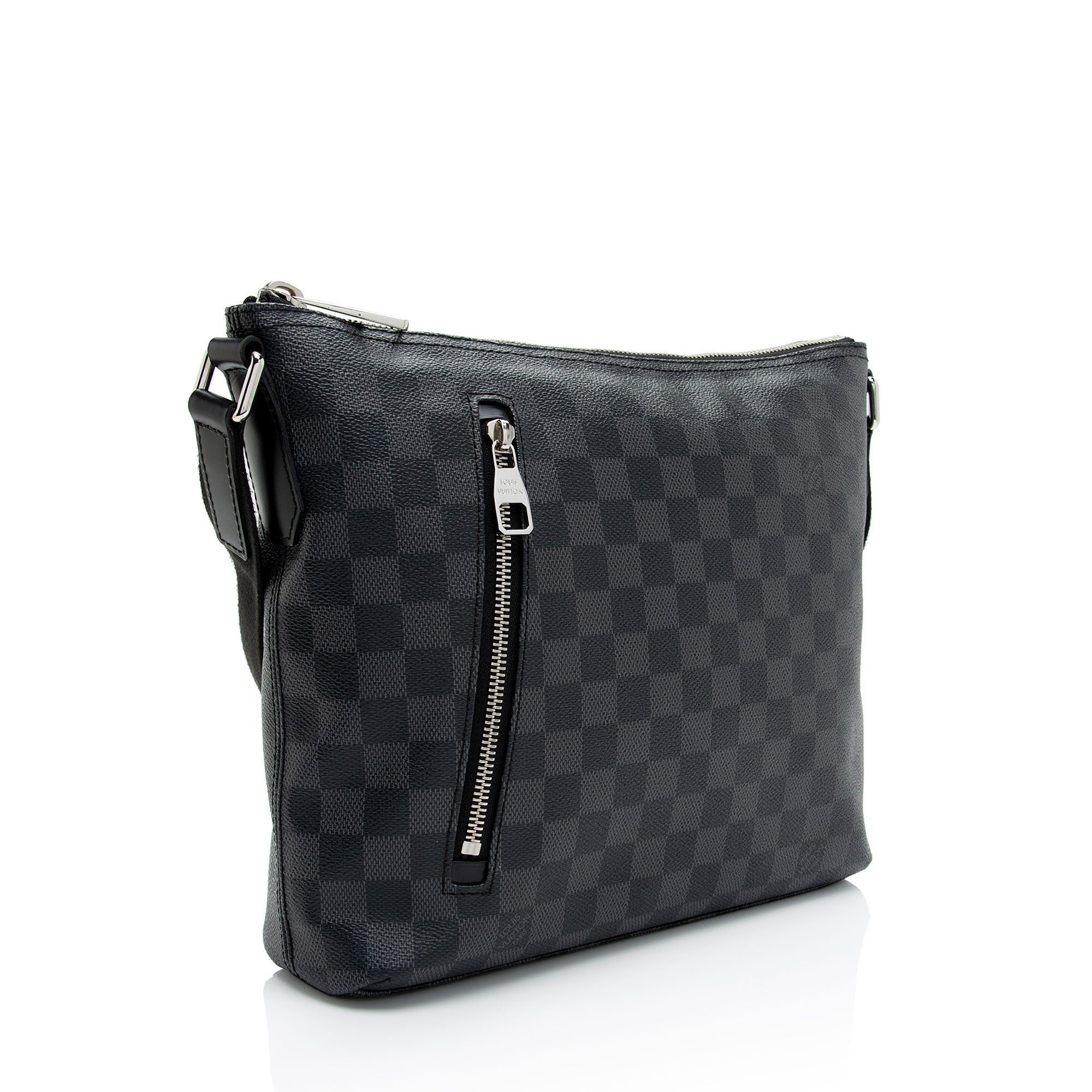 Louis Vuitton Damier Graphite Mick PM Shoulder Bag (SHF-qt5YT5)