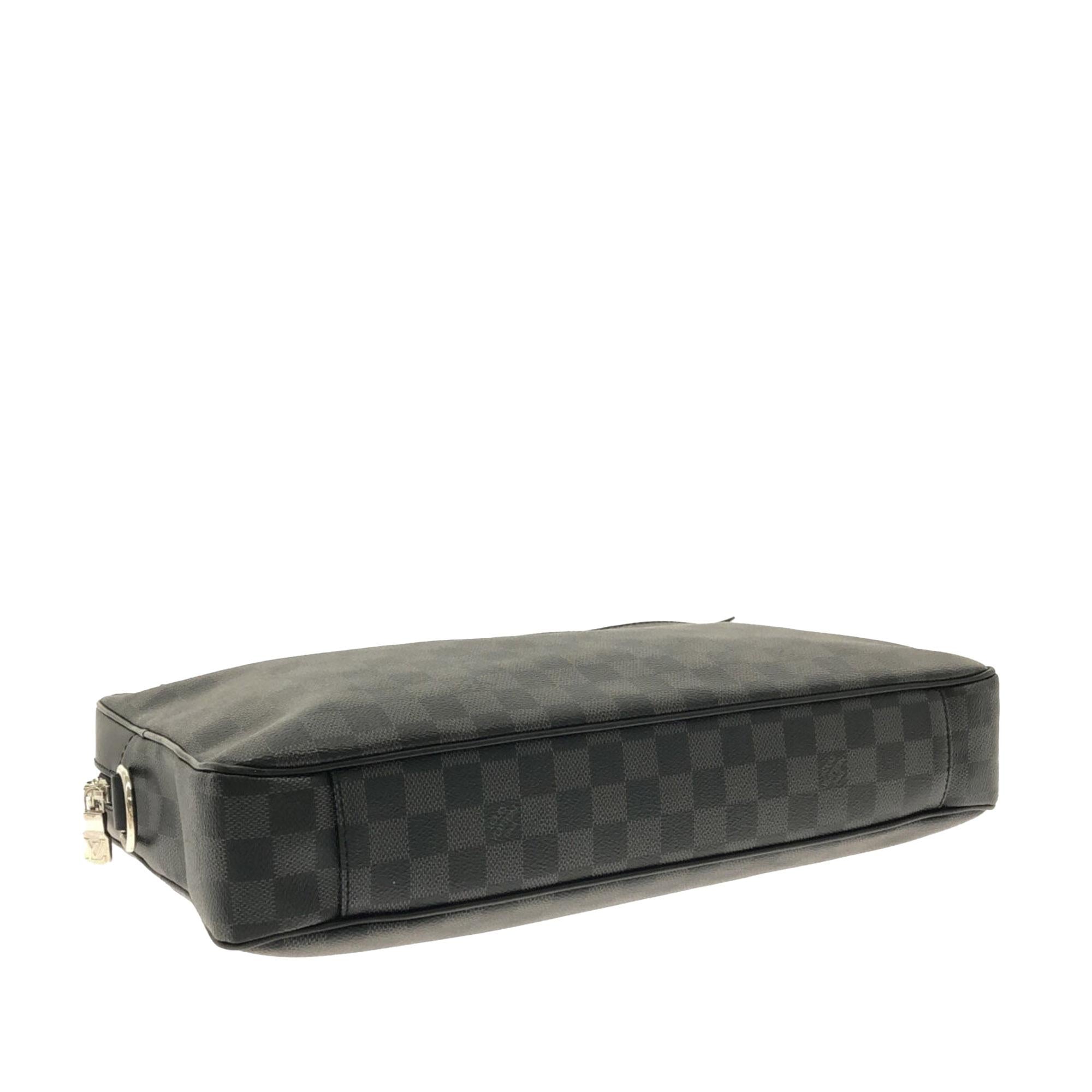 Louis Vuitton Damier Graphite Porte Documents Business MM (SHG-mtDN28)