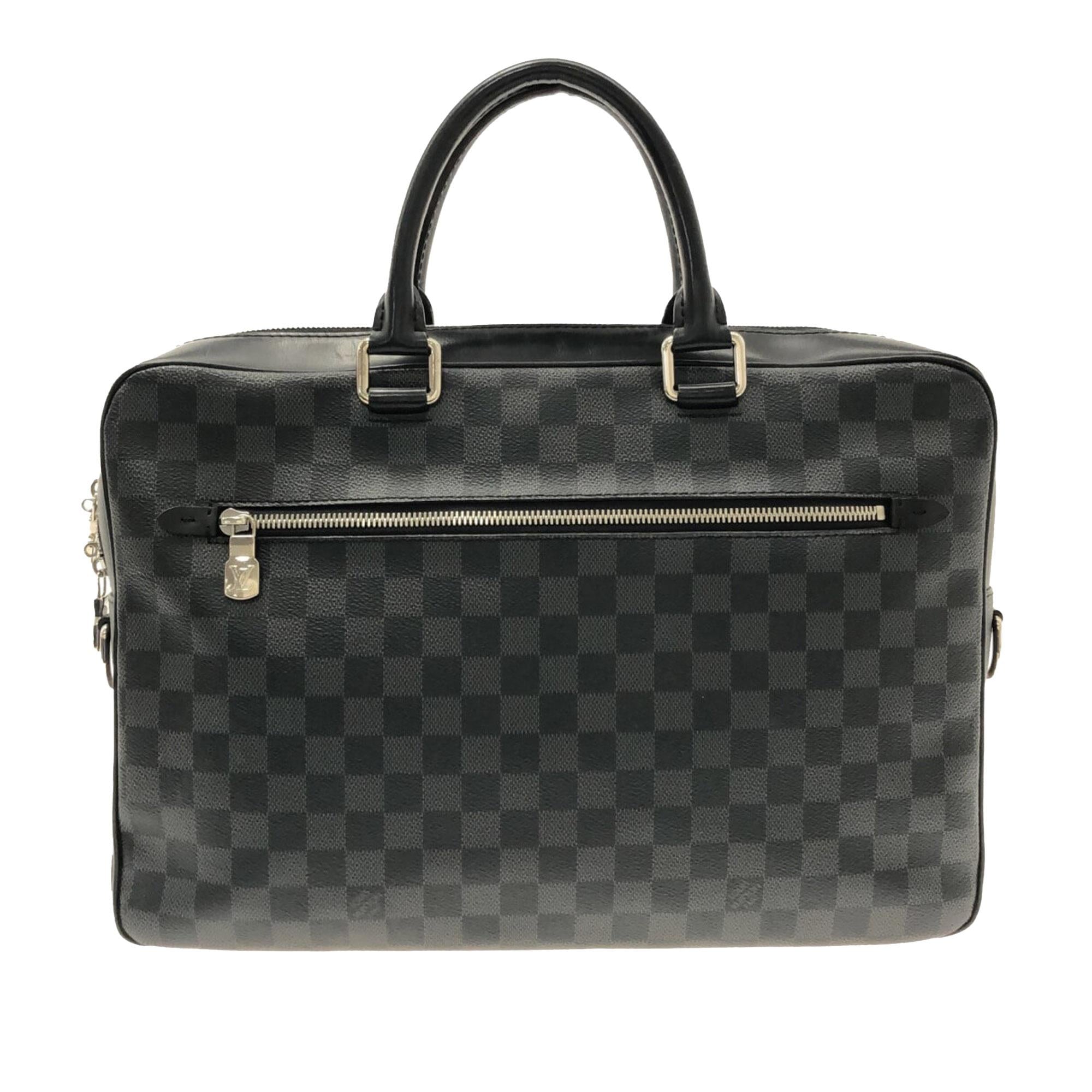 Louis Vuitton Damier Graphite Porte Documents Business MM (SHG-mtDN28)