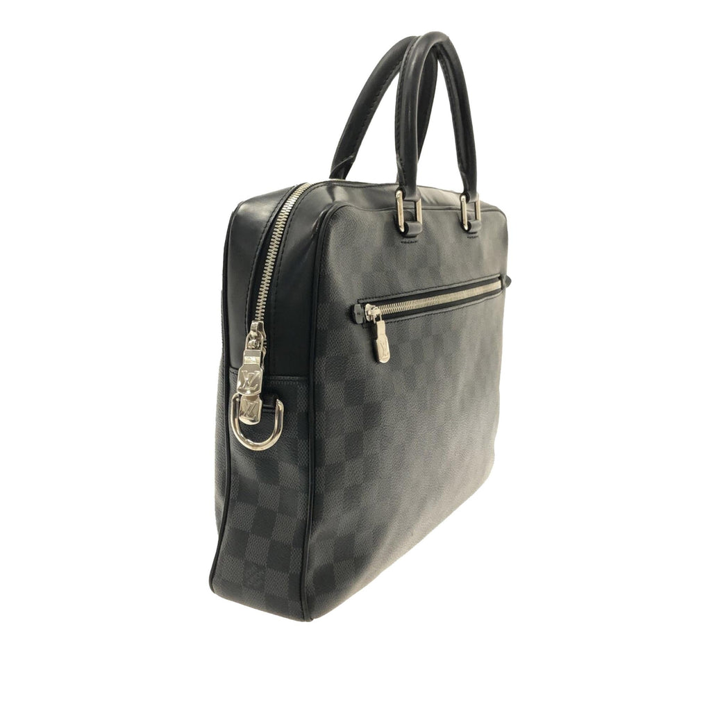 Louis Vuitton Damier Graphite Porte Documents Business MM (SHG-mtDN28)