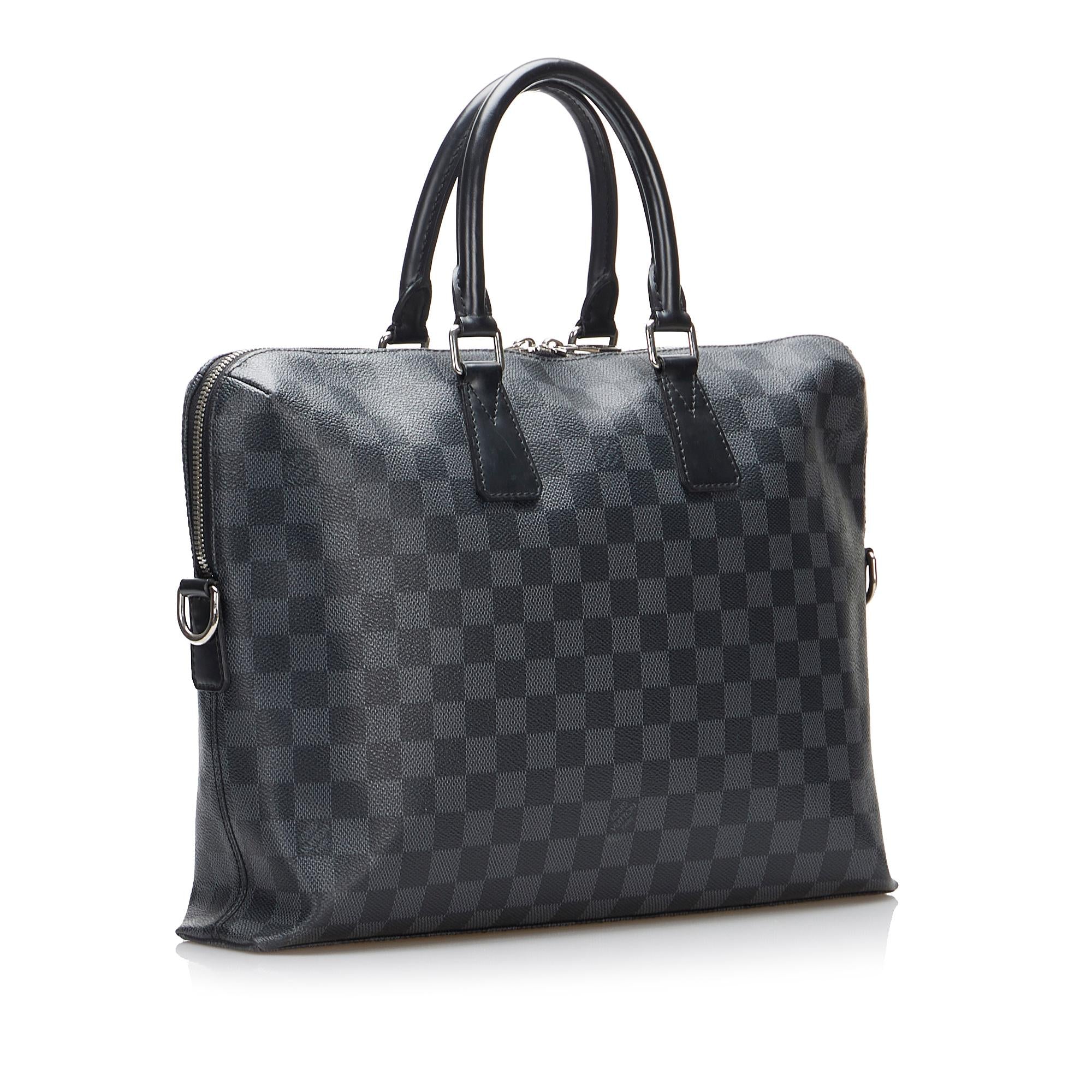Louis Vuitton Damier Graphite Porte Documents Jour (SHG-yQPOzT)