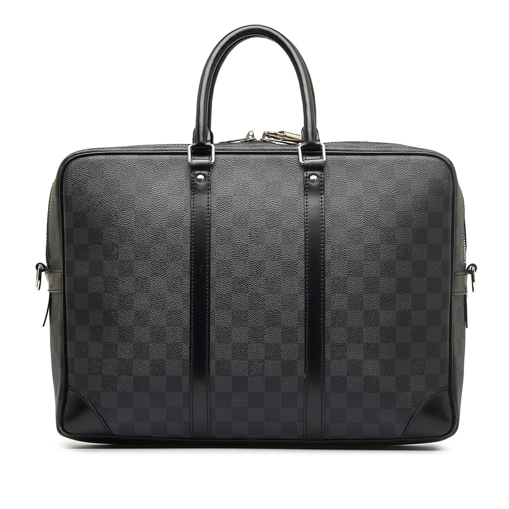 Louis Vuitton Damier Graphite Porte-Documents Voyage GM (SHG-5xVJQb)