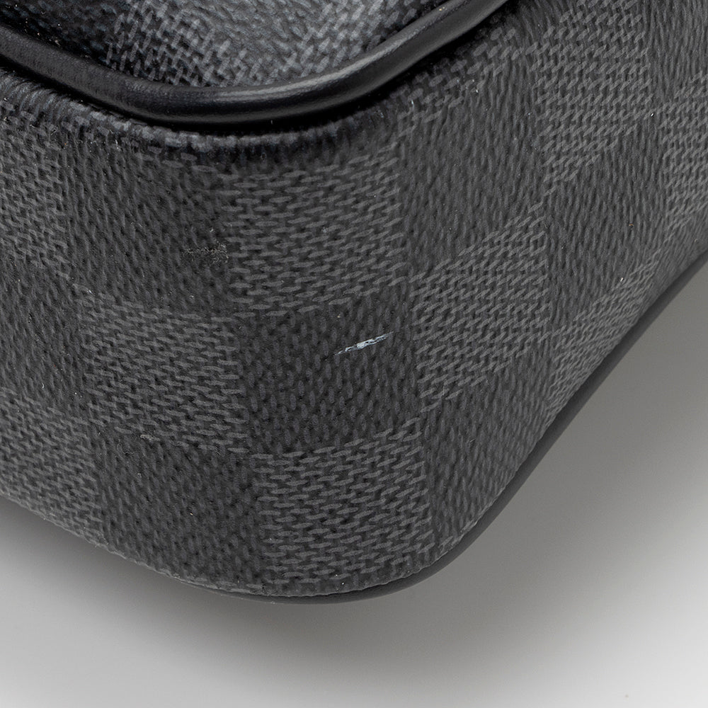 Louis Vuitton Damier Graphite Porte-Documents Voyage PM Messenger Bag (SHF-21192)