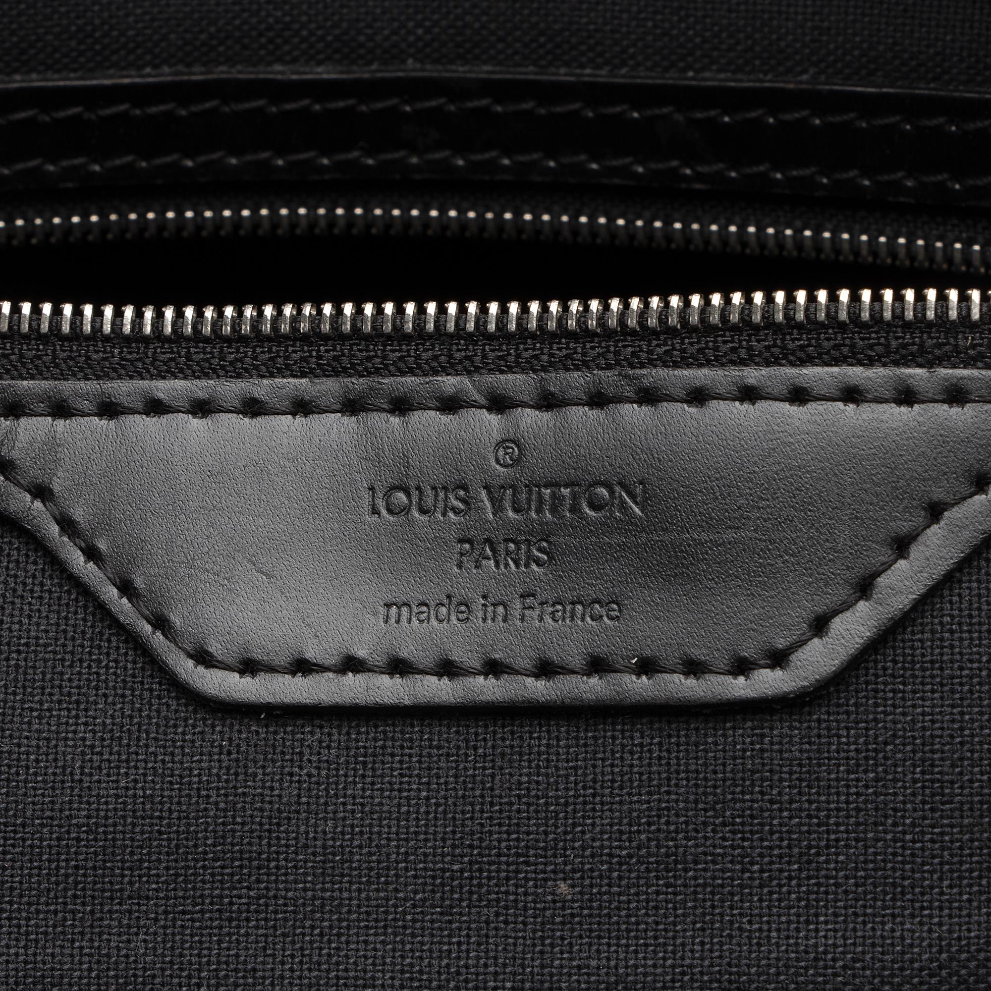 Louis Vuitton Damier Graphite Sac Leoh Messenger Bag (SHF-yLc74m)