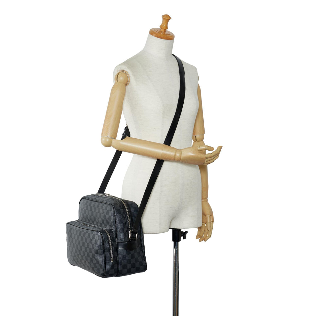 Louis Vuitton Damier Graphite Sac Leoh (SHG-uqgCFG)