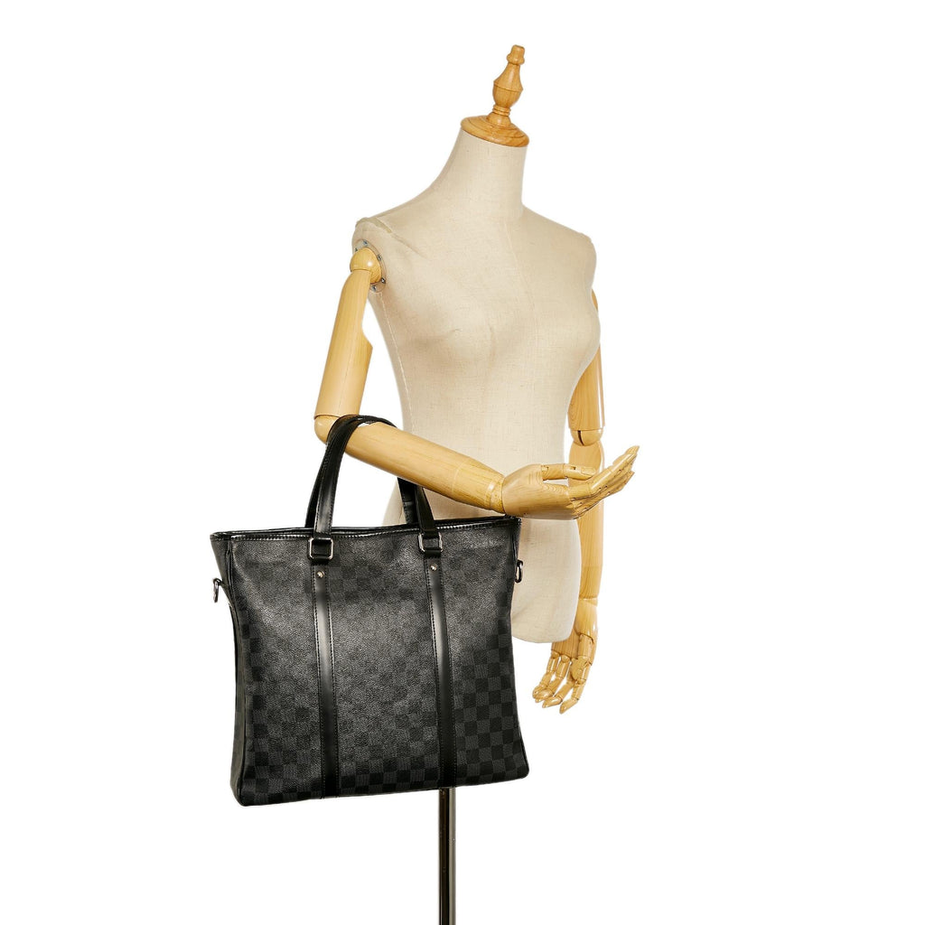 Louis Vuitton Damier Graphite Tadao PM (SHG-25254)