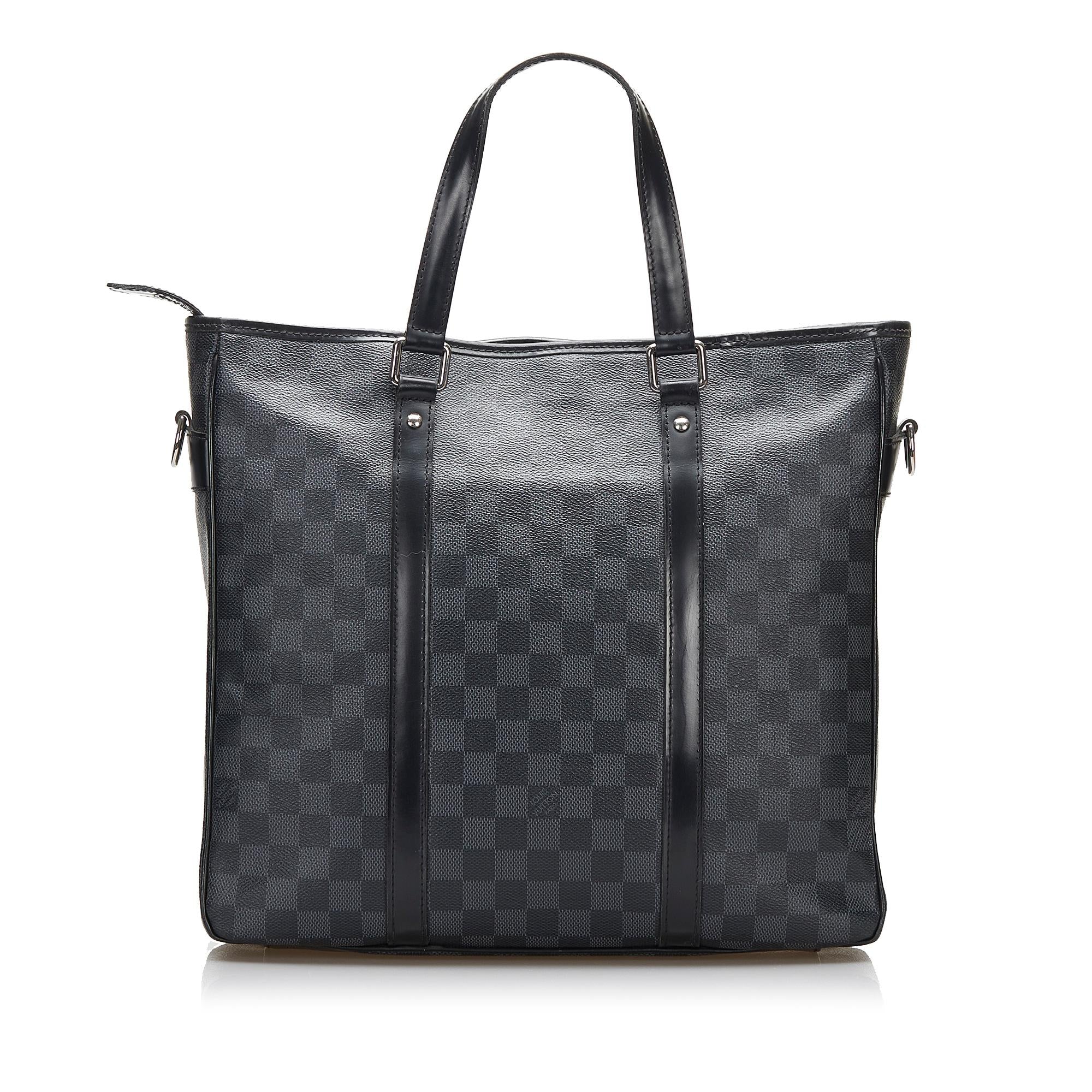 Louis Vuitton Damier Graphite Tadao PM (SHG-27FjjL)