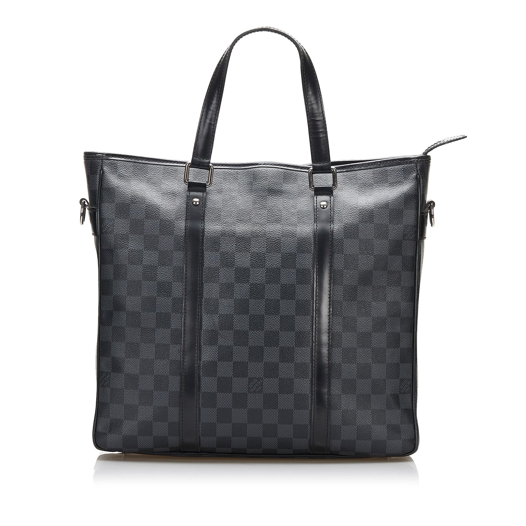 Louis Vuitton Damier Graphite Tadao PM (SHG-27FjjL)