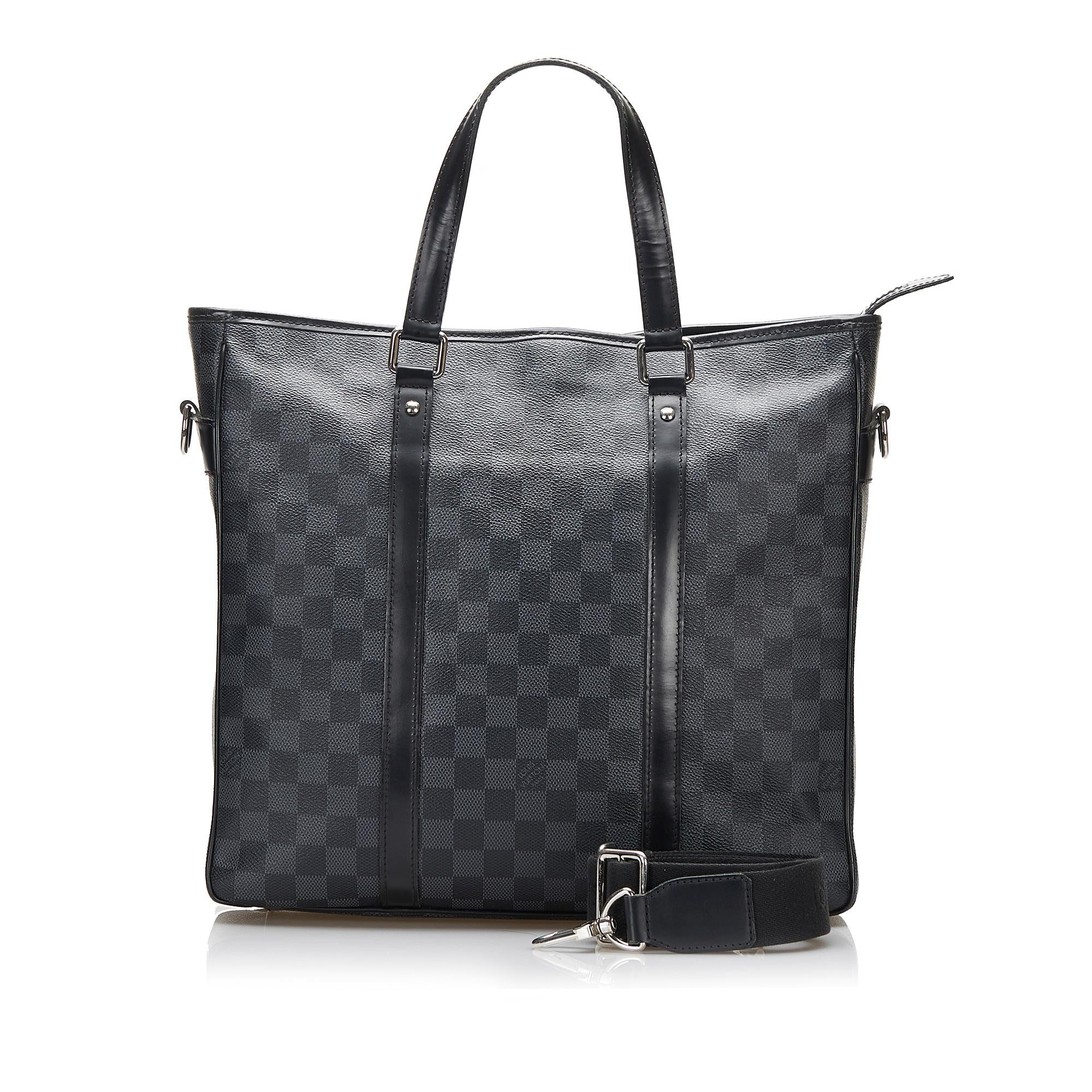 Louis Vuitton Damier Graphite Tadao PM (SHG-27FjjL)
